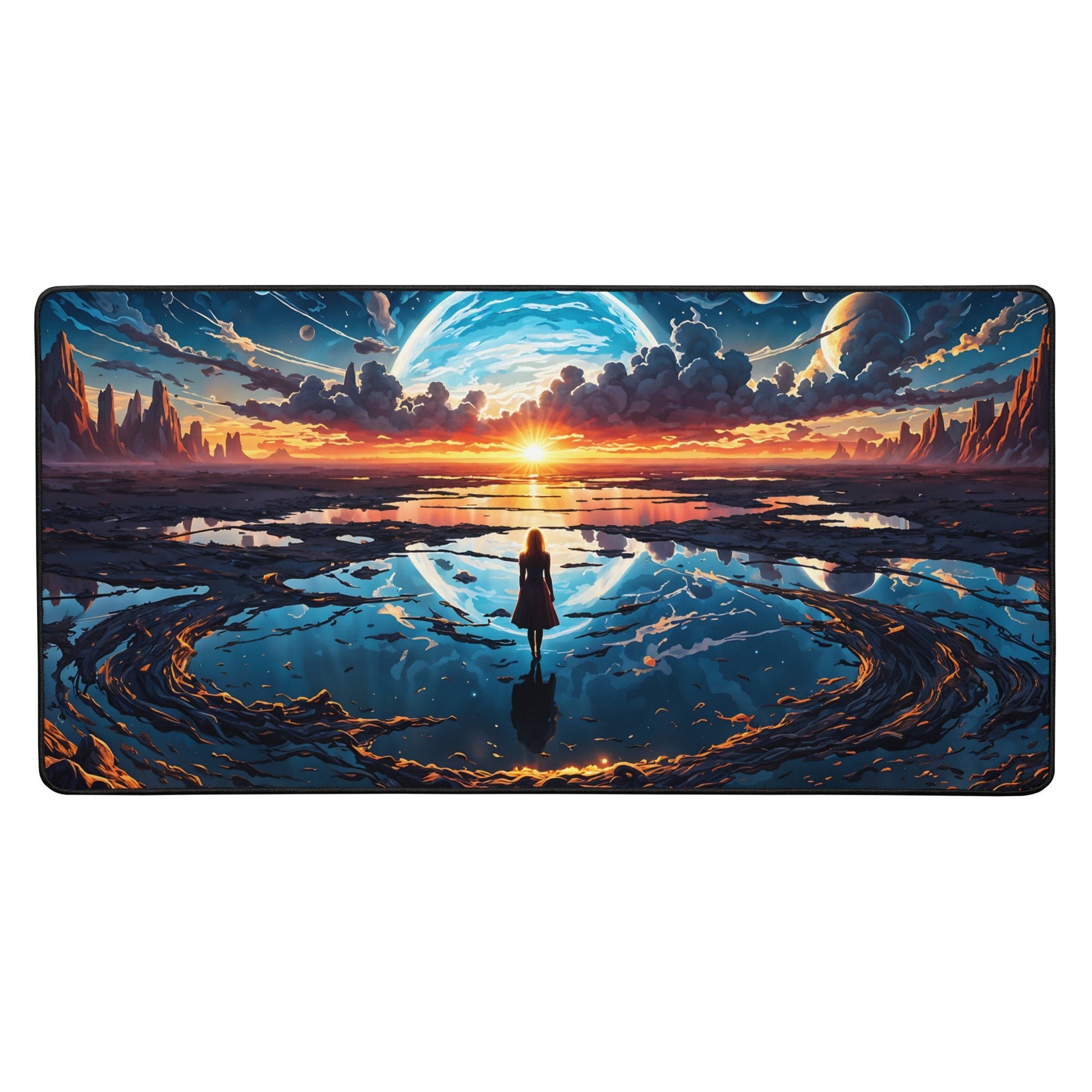 Surreal Nightfall Desk Mat - Mouse Pads - Discovery Co.