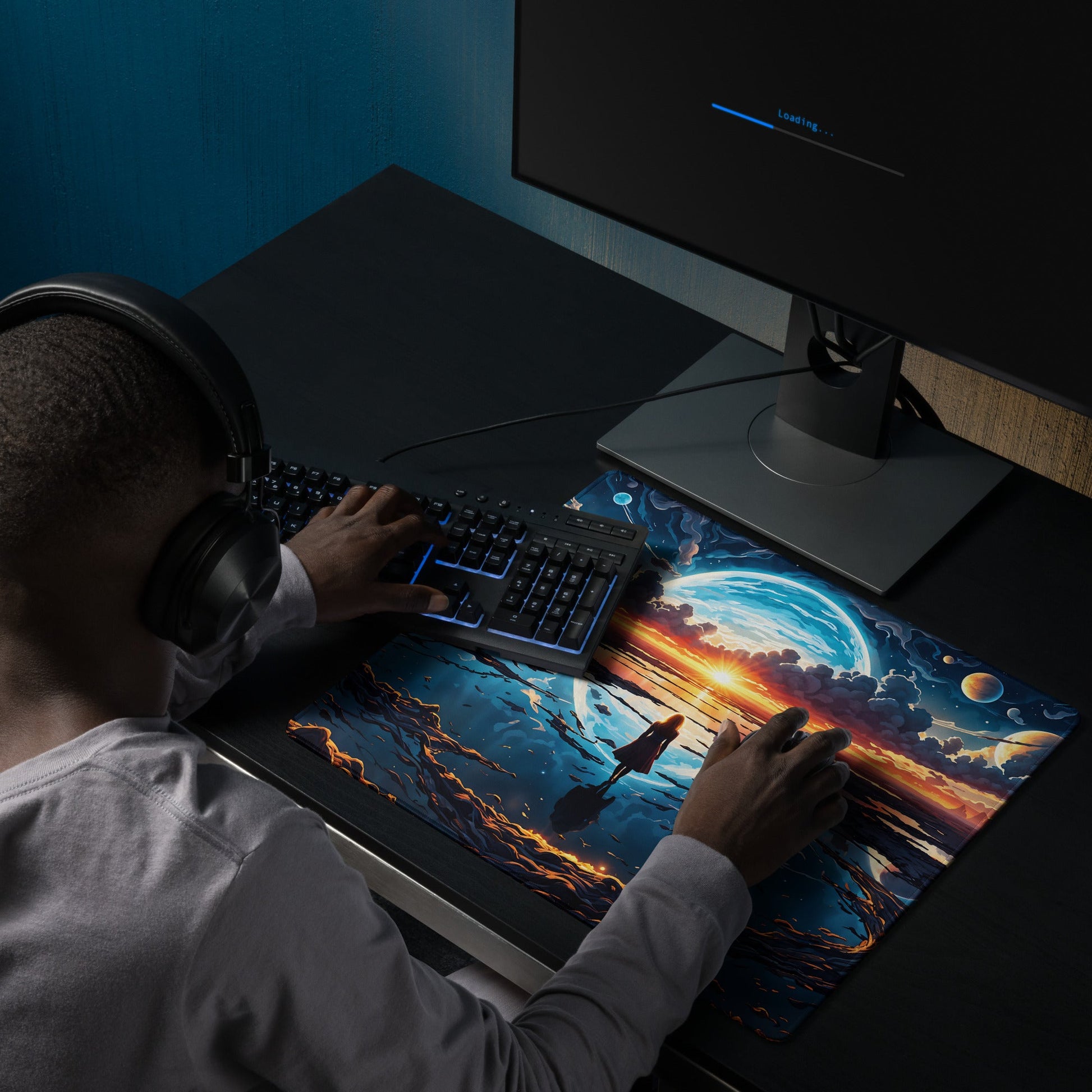 Surreal Nightfall Gaming Mouse Pad - Mouse Pads - Discovery Co.