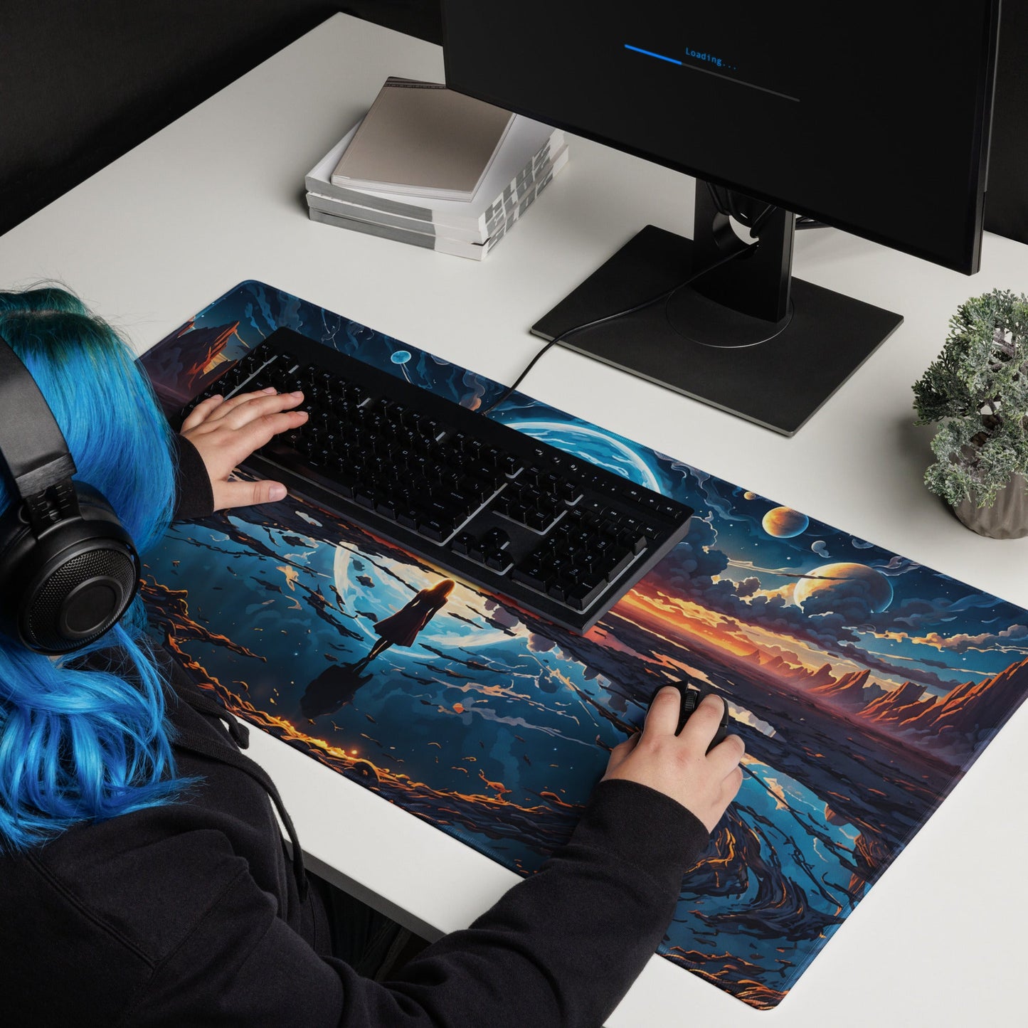 Surreal Nightfall Gaming Mouse Pad - Mouse Pads - Discovery Co.