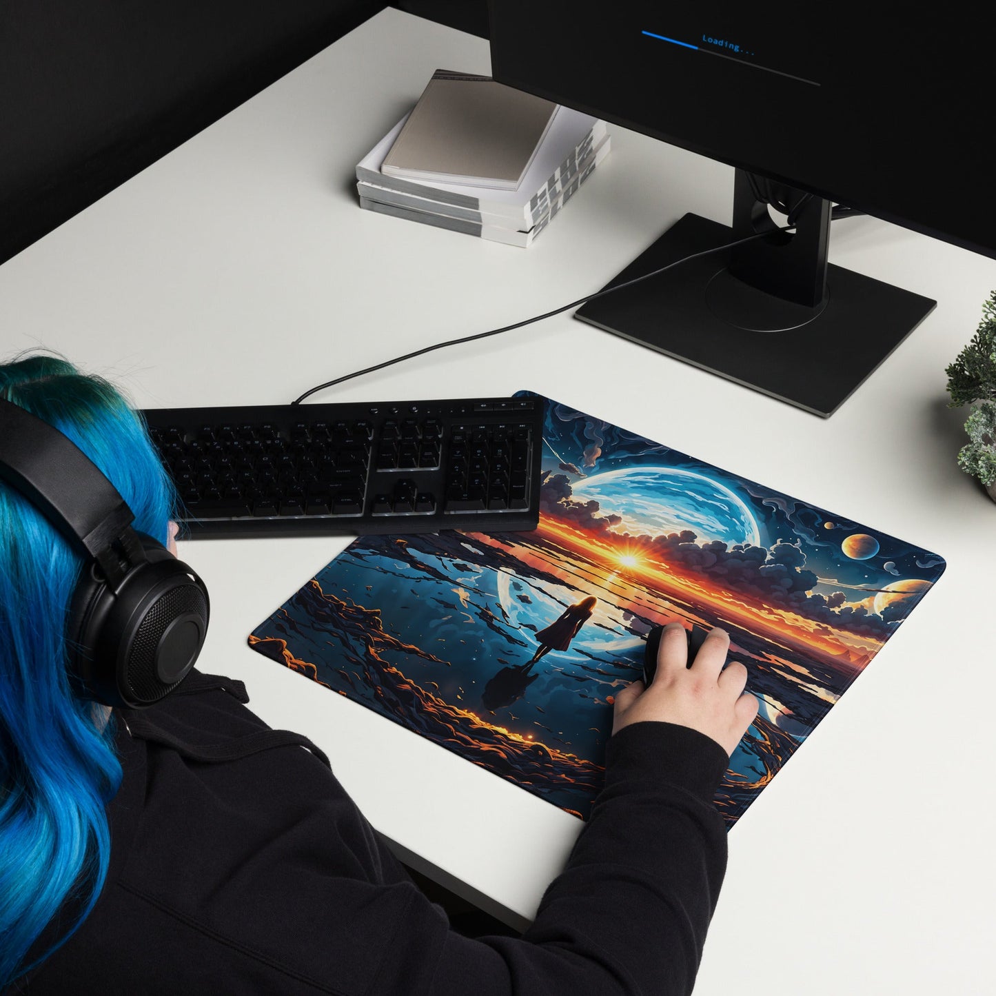 Surreal Nightfall Gaming Mouse Pad - Mouse Pads - Discovery Co.