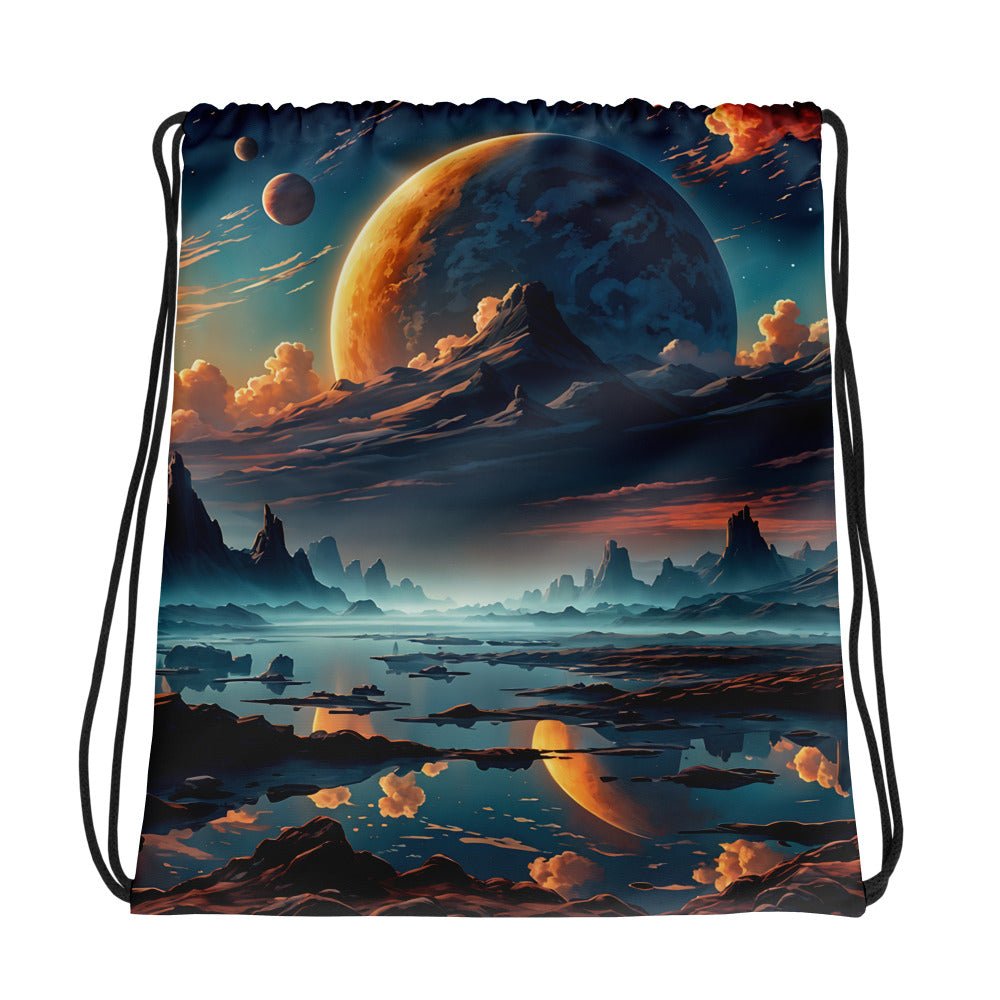 Surreal Nightfall II Drawstring Bag - Drawstring Bag - Discovery Co.
