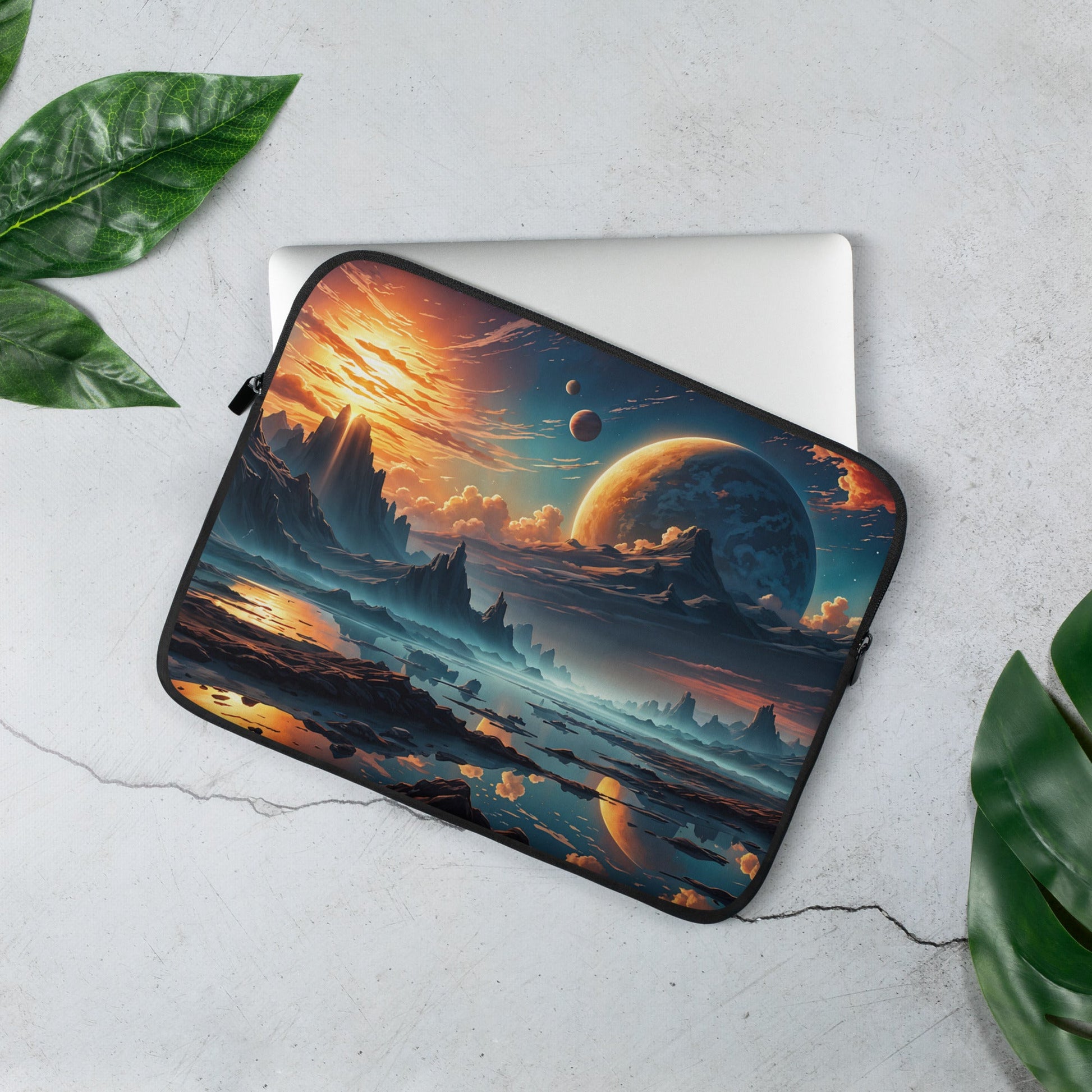 Surreal Nightfall II Laptop Sleeve - Laptop Cases - Discovery Co.