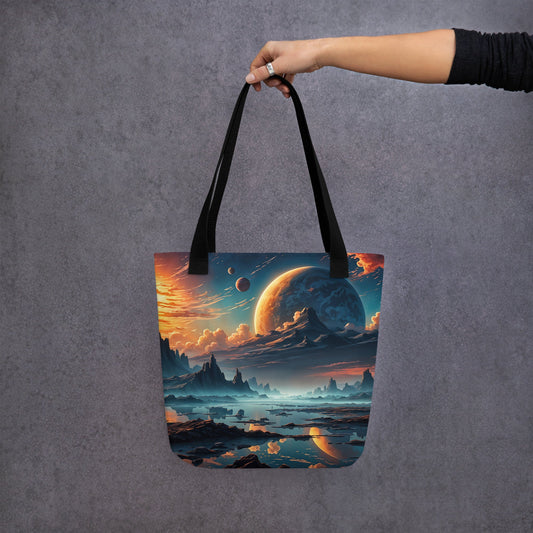 Surreal Nightfall II Tote Bag - Tote Bags - Discovery Co.