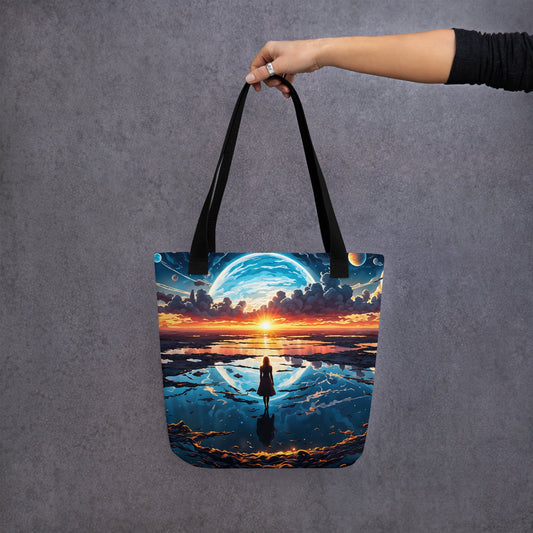 Surreal Nightfall Tote Bag - Tote Bags - Discovery Co.