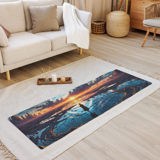 Surreal Nightfall Yoga Mat - Yoga Mat - Discovery Co.