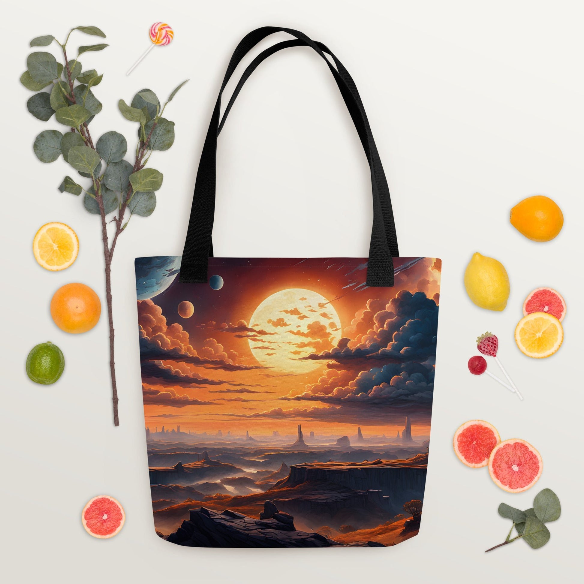 Surreal Sunrise II Tote Bag - Tote Bags - Discovery Co.
