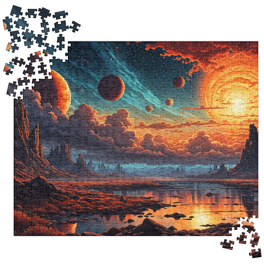 Surreal Sunrise III Jigsaw Puzzle - Puzzle - Discovery Co.