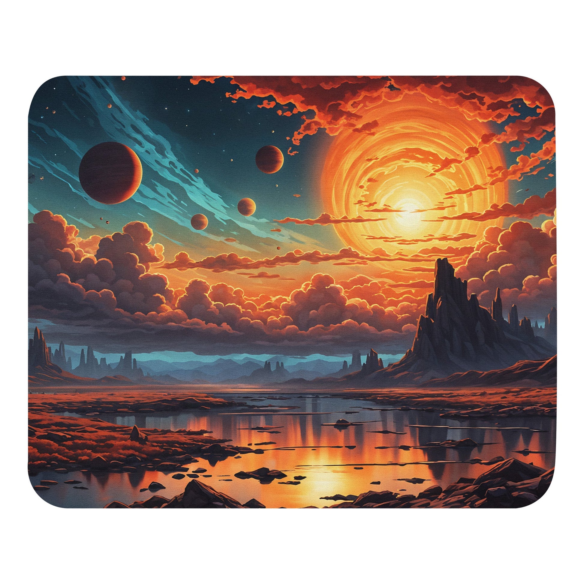 Surreal Sunrise III Mouse Pad - Mouse Pads - Discovery Co.