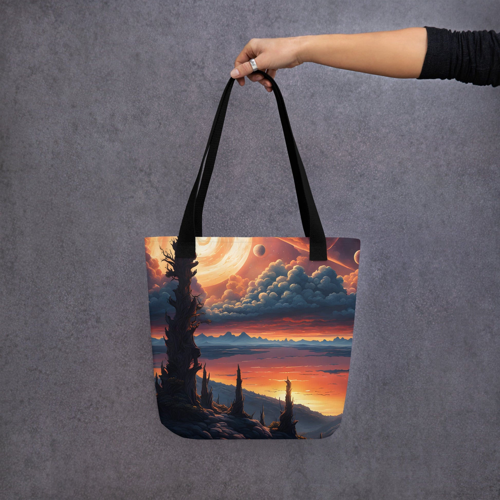 Surreal Sunrise Tote Bag - Tote Bags - Discovery Co.