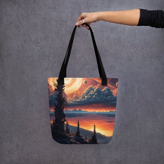 Surreal Sunrise Tote Bag - Tote Bags - Discovery Co.