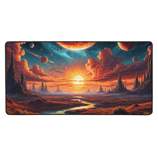 Surreal Sunset Desk Mat - Mouse Pads - Discovery Co.