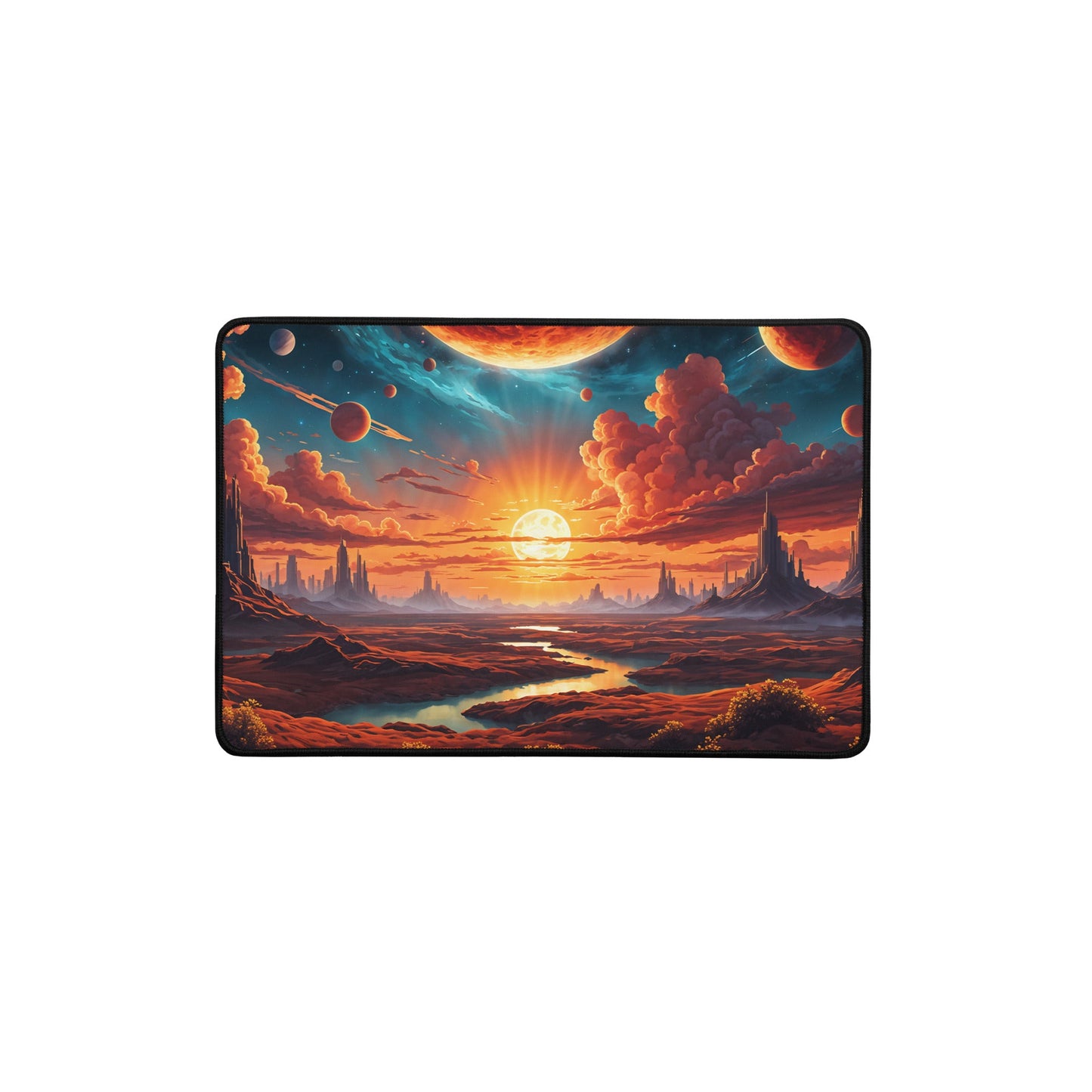 Surreal Sunset Desk Mat - Mouse Pads - Discovery Co.