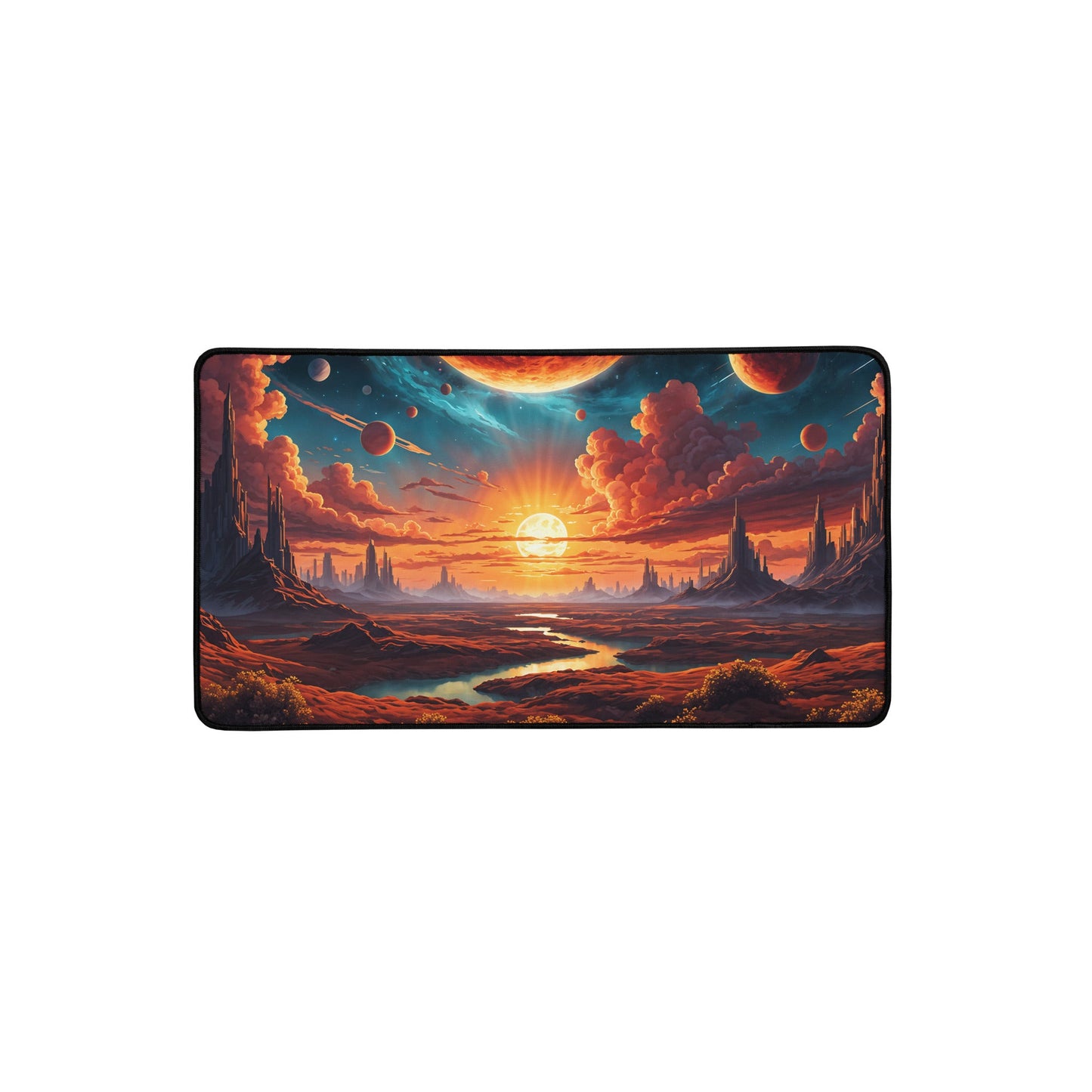 Surreal Sunset Desk Mat - Mouse Pads - Discovery Co.
