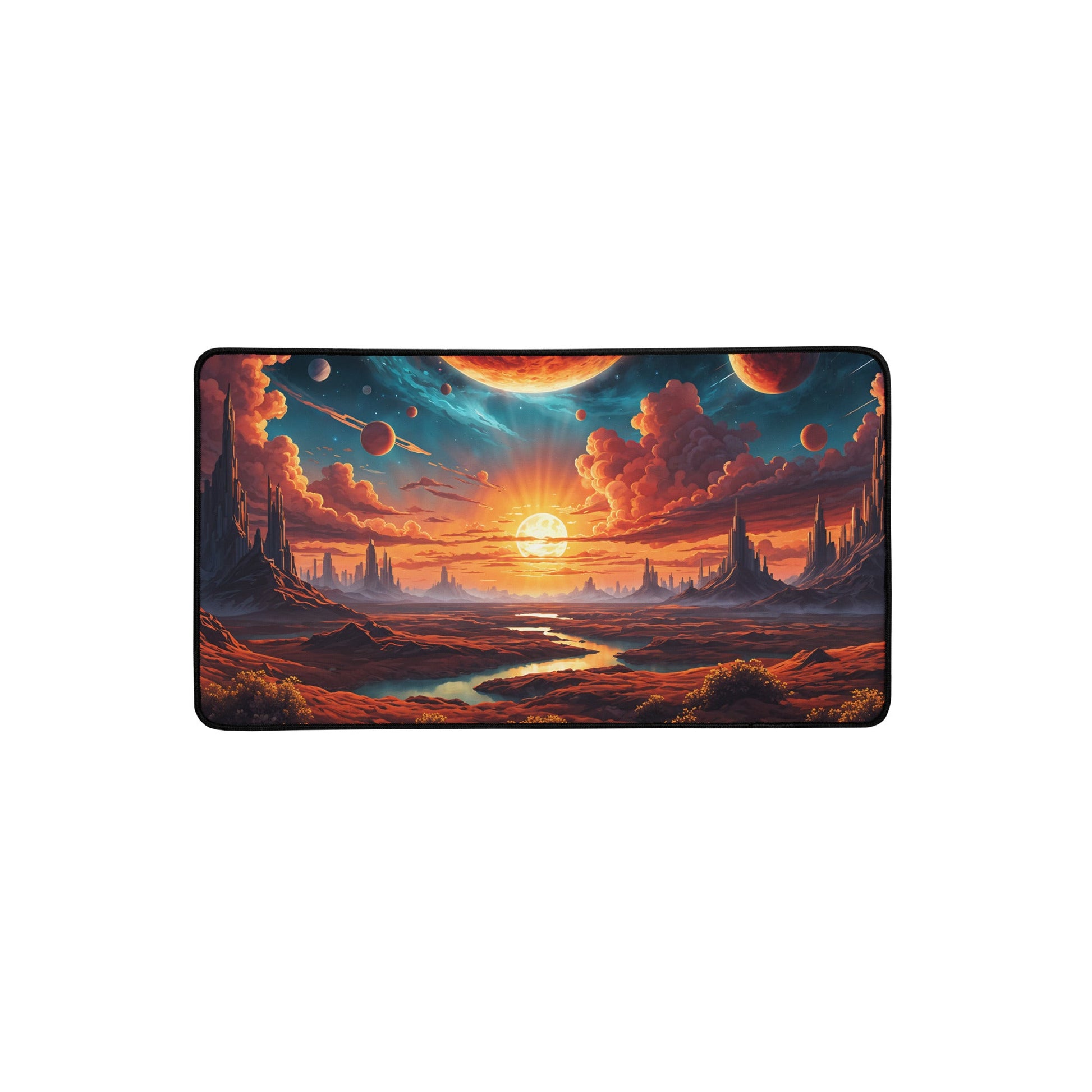 Surreal Sunset Desk Mat - Mouse Pads - Discovery Co.