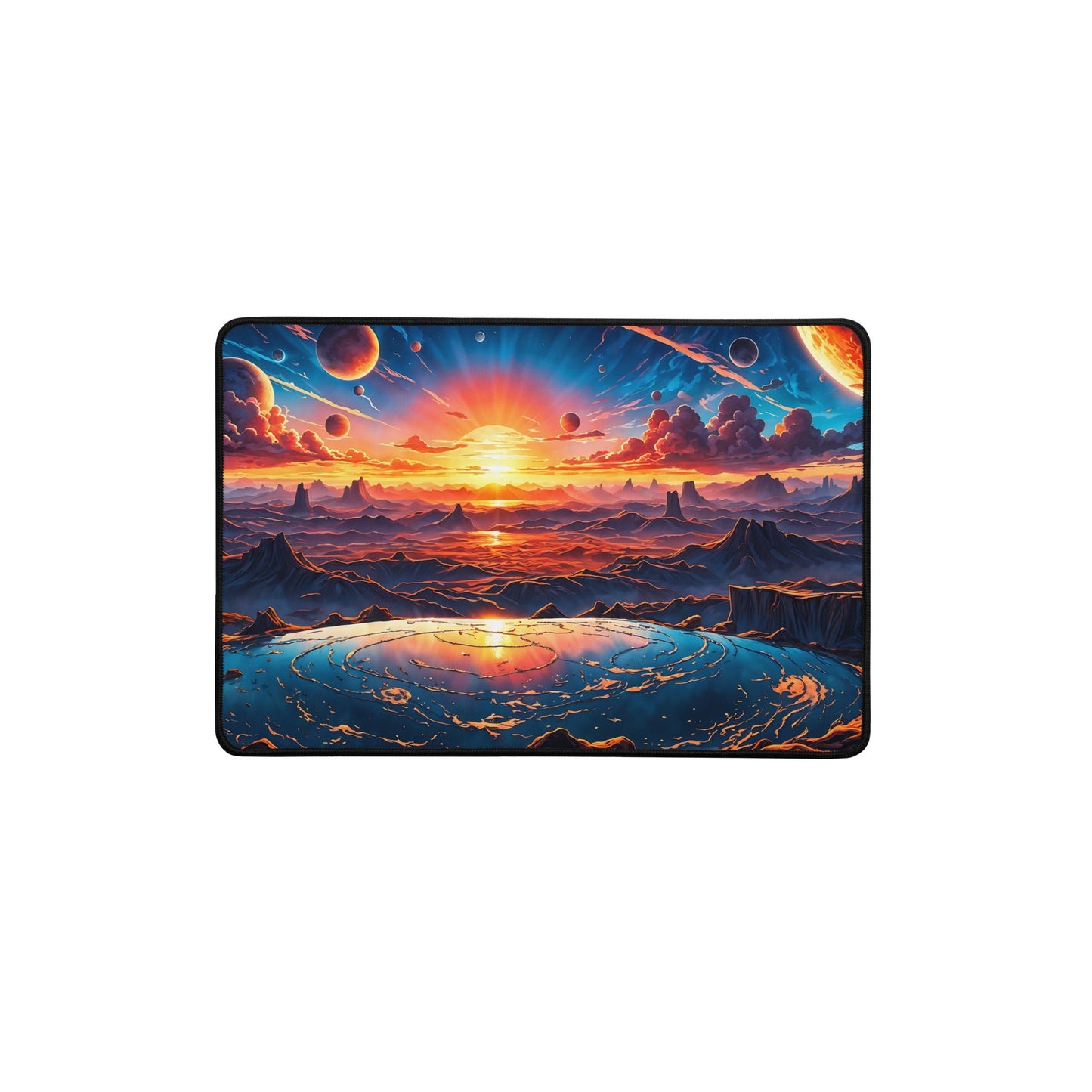 Surreal Sunset II Desk Mat - Mouse Pads - Discovery Co.