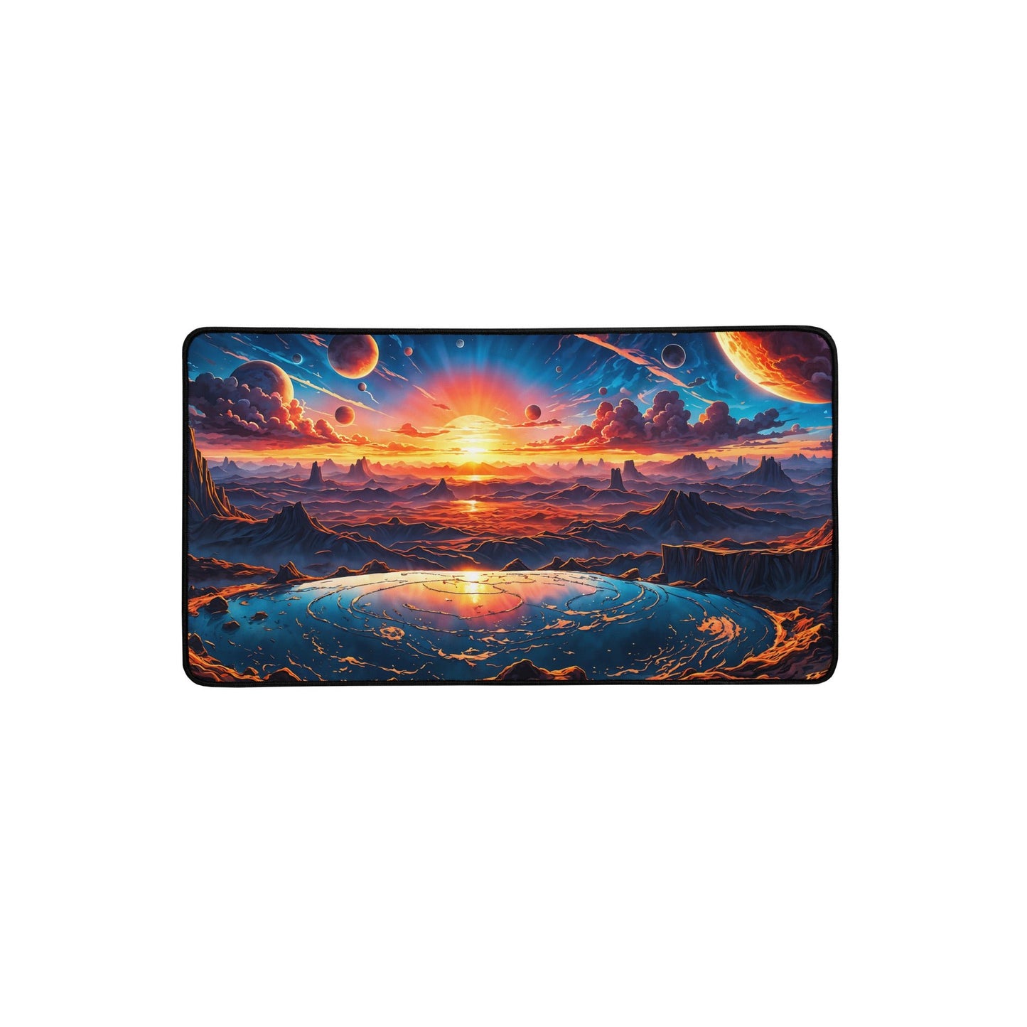 Surreal Sunset II Desk Mat - Mouse Pads - Discovery Co.