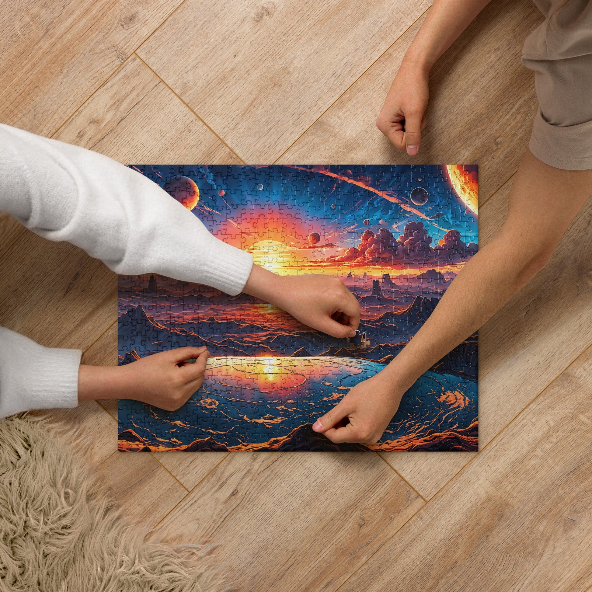 Surreal Sunset II Jigsaw Puzzle - Puzzle - Discovery Co.