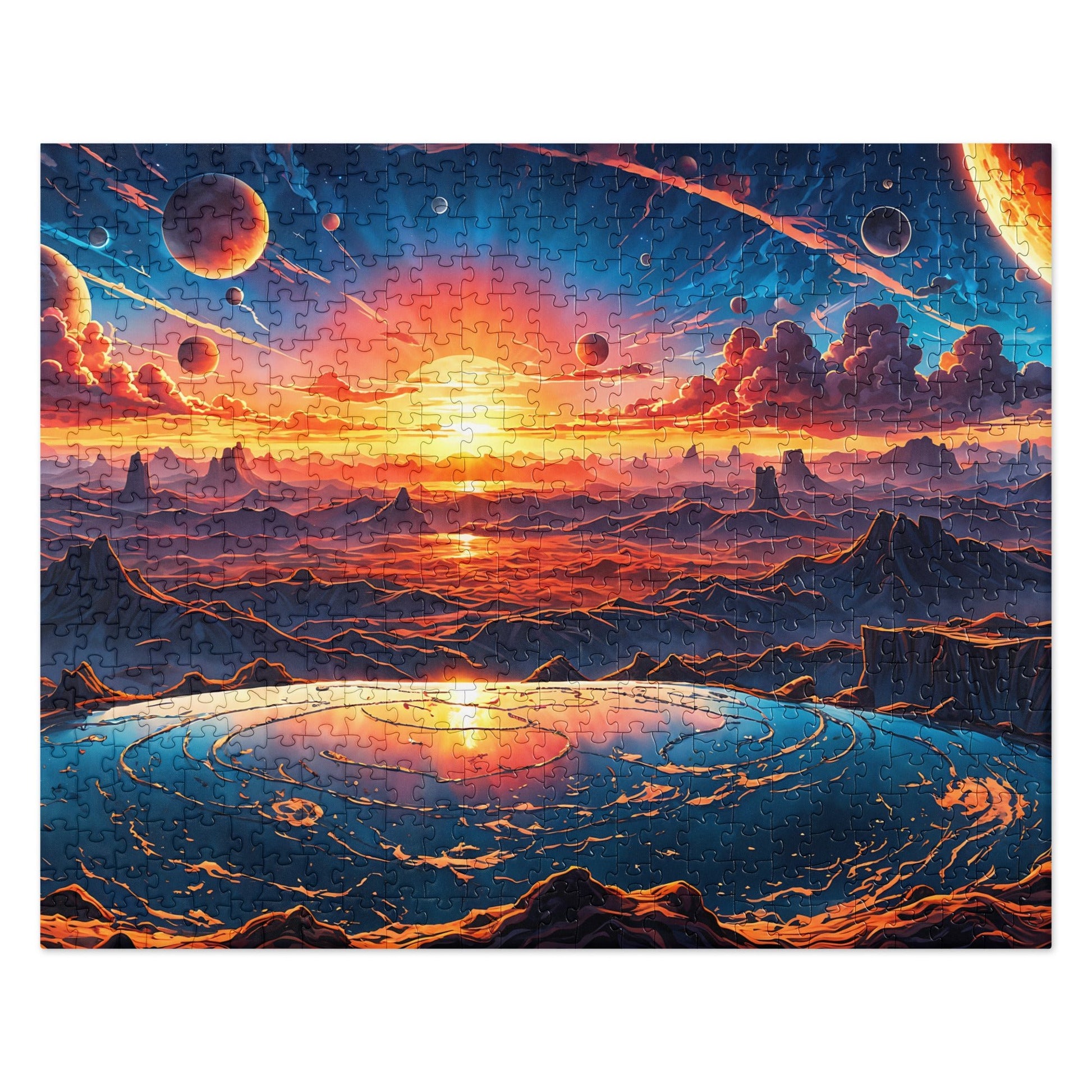 Surreal Sunset II Jigsaw Puzzle - Puzzle - Discovery Co.