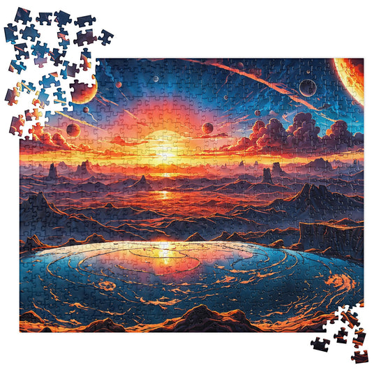 Surreal Sunset II Jigsaw Puzzle - Puzzle - Discovery Co.