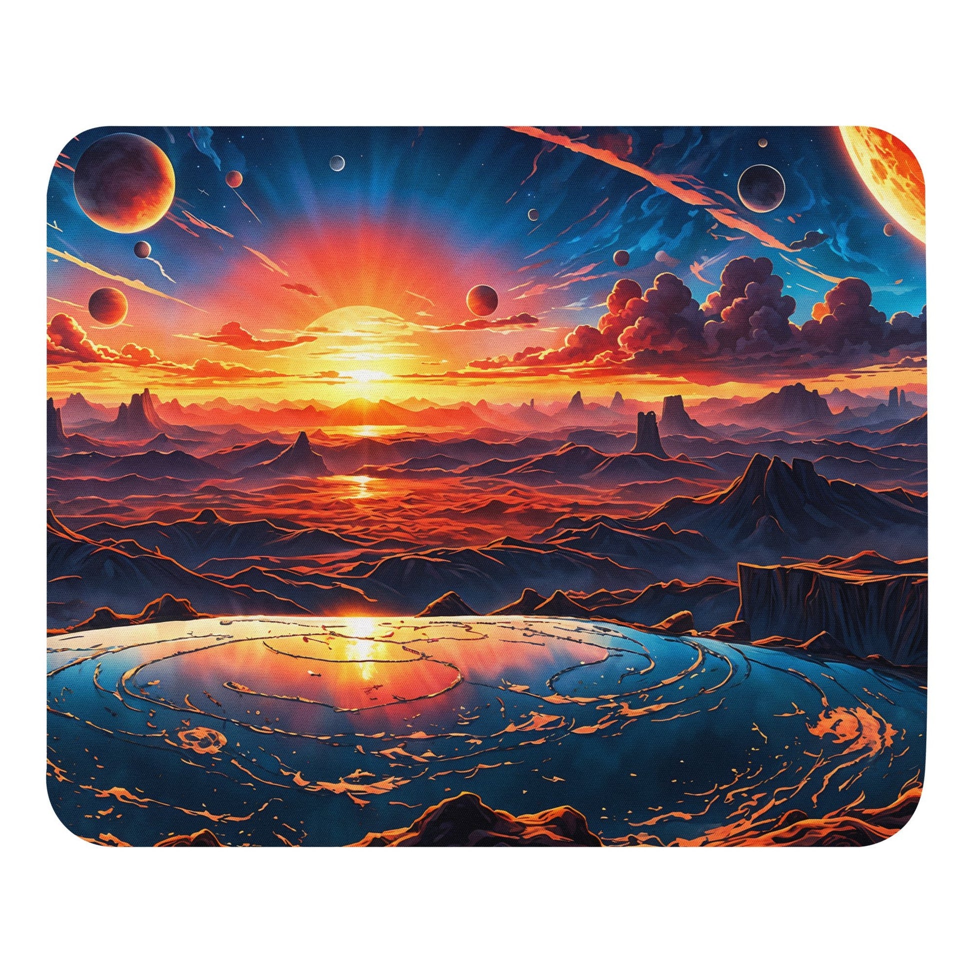 Surreal Sunset II Mouse Pad - Mouse Pads - Discovery Co.