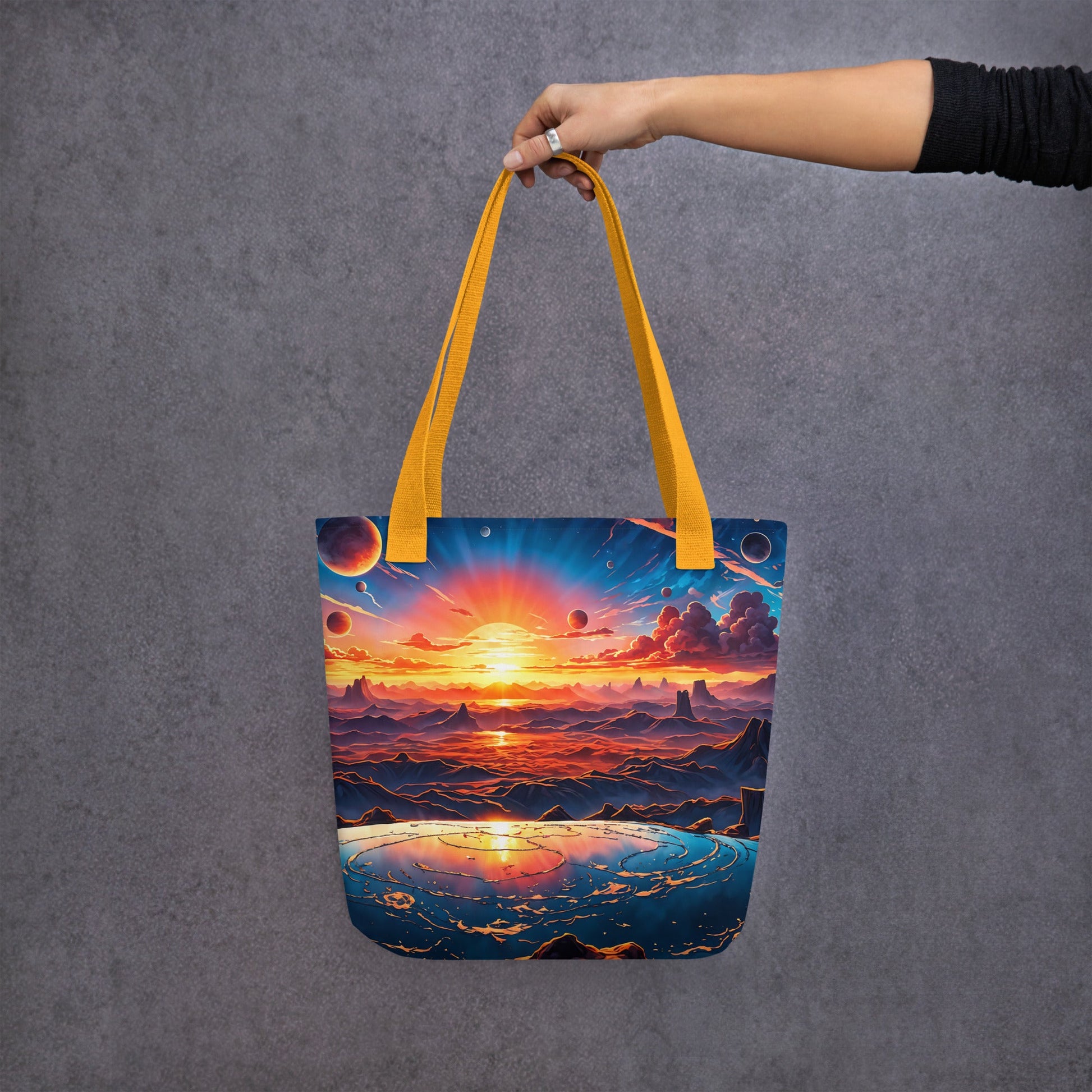 Surreal Sunset II Tote Bag - Tote Bags - Discovery Co.