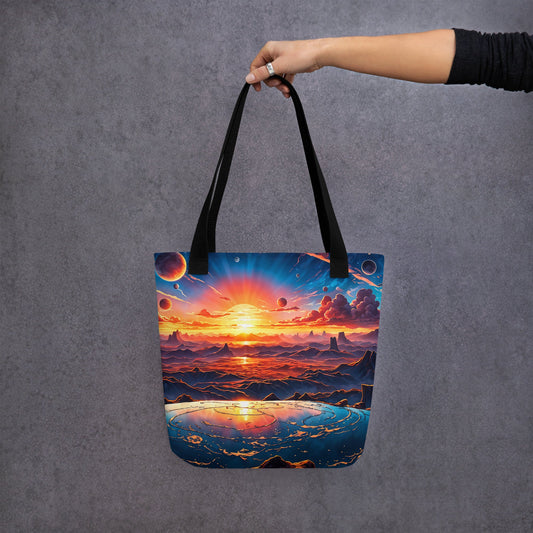 Surreal Sunset II Tote Bag - Tote Bags - Discovery Co.