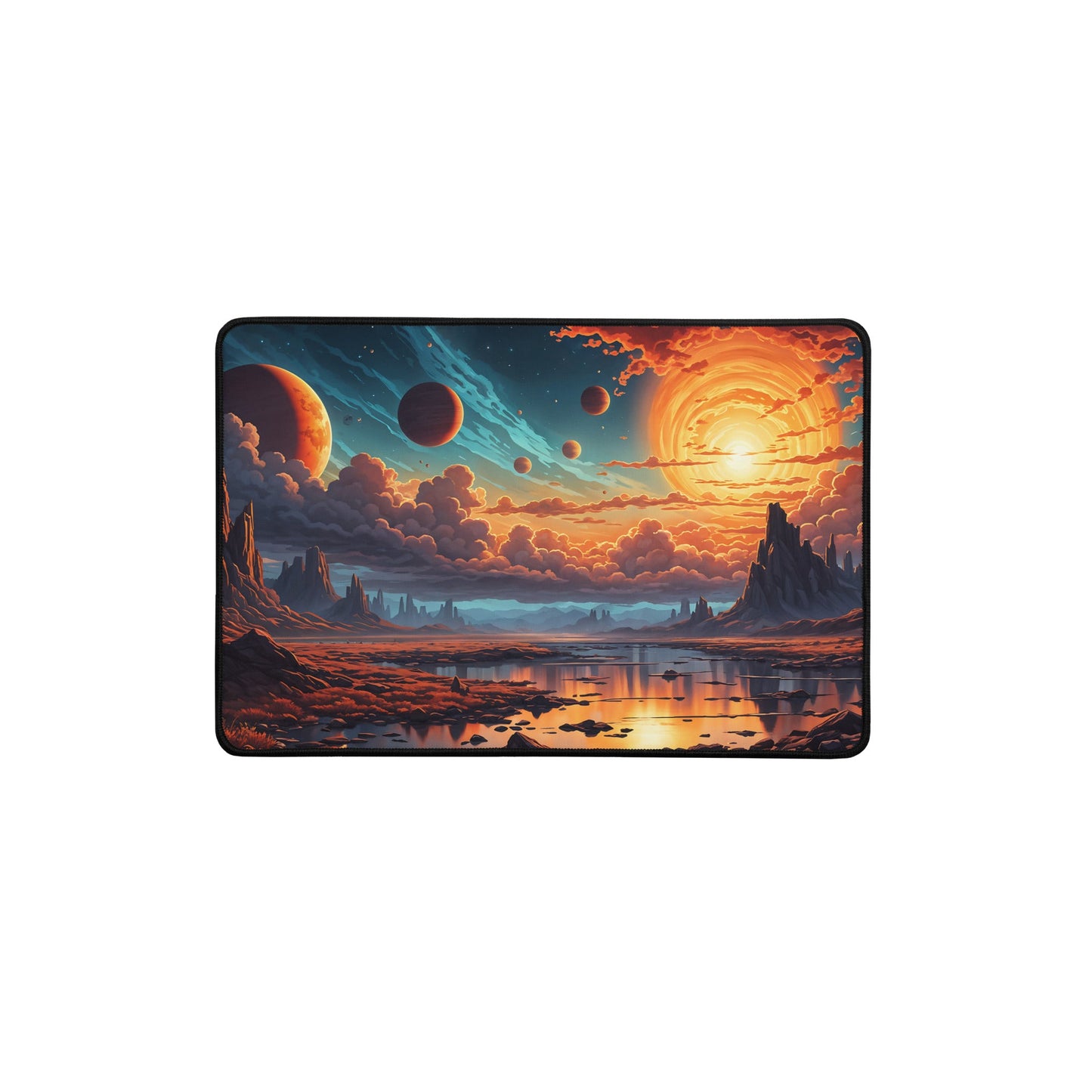 Surreal Sunset III Desk Mat - Mouse Pads - Discovery Co.
