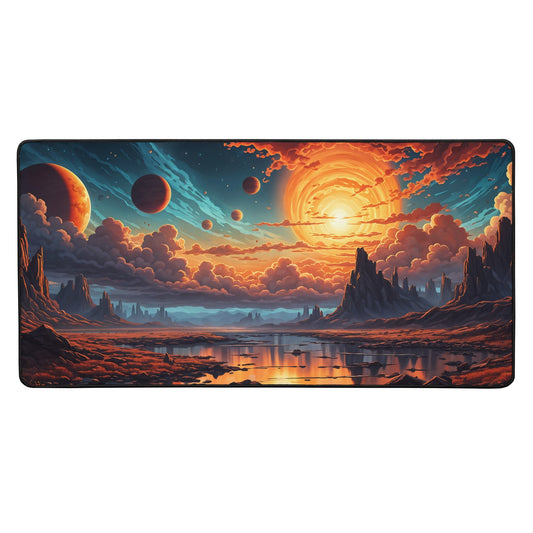 Surreal Sunset III Desk Mat - Mouse Pads - Discovery Co.