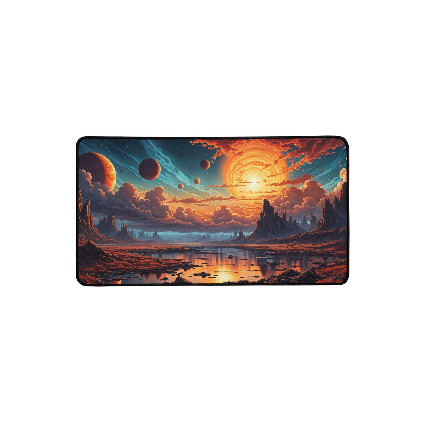 Surreal Sunset III Desk Mat - Mouse Pads - Discovery Co.