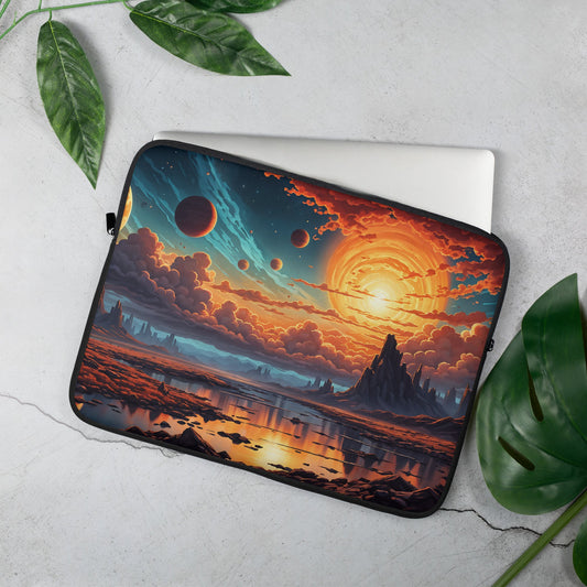 Surreal Sunset III Laptop Sleeve - Laptop Cases - Discovery Co.