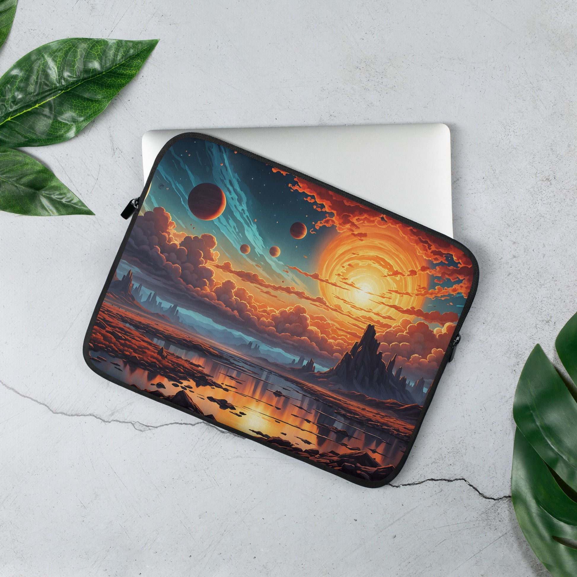 Surreal Sunset III Laptop Sleeve - Laptop Cases - Discovery Co.