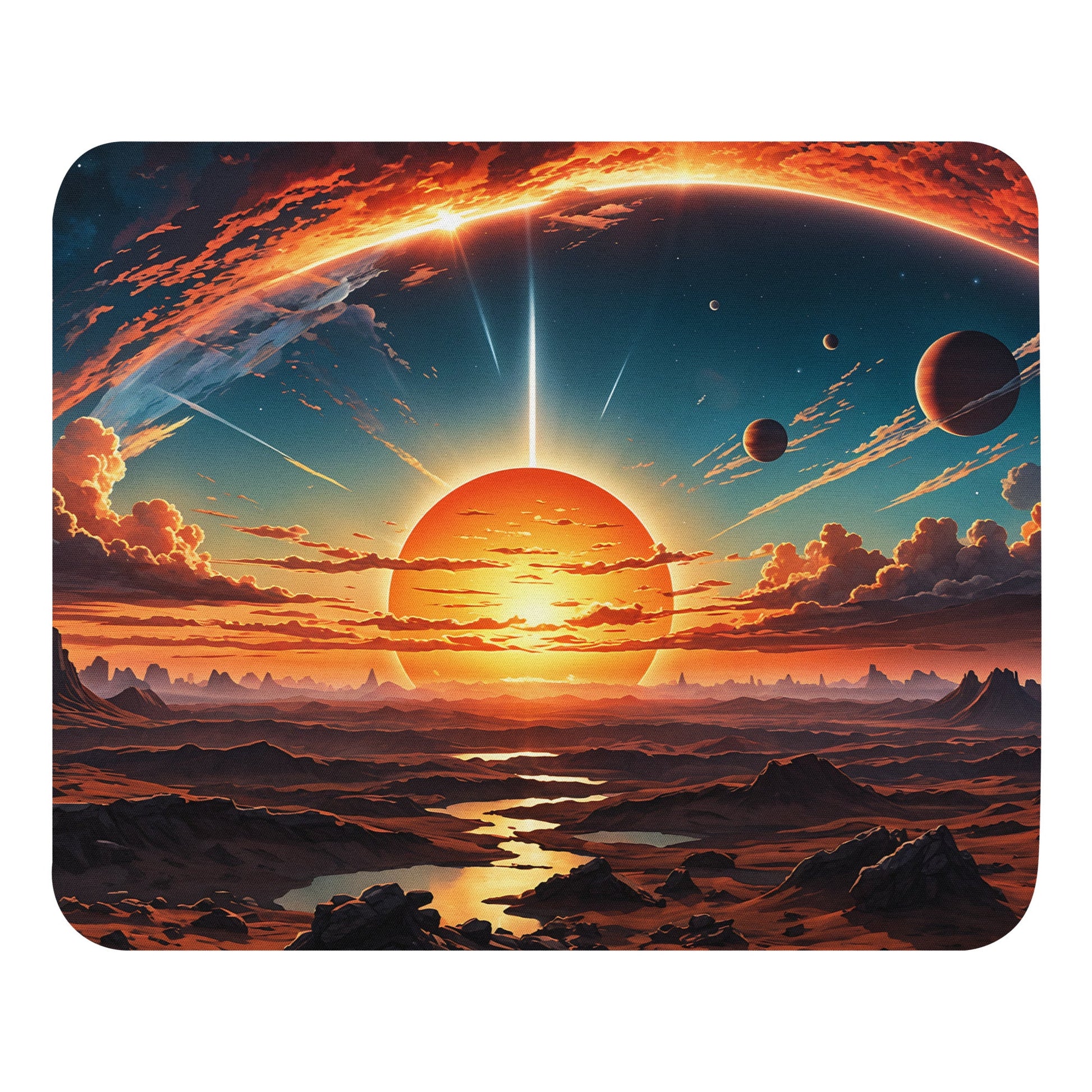 Surreal Sunset III Mouse Pad - Mouse Pads - Discovery Co.