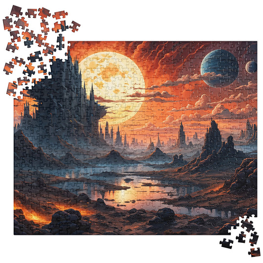 Surreal Sunset IV Jigsaw Puzzle - Puzzle - Discovery Co.