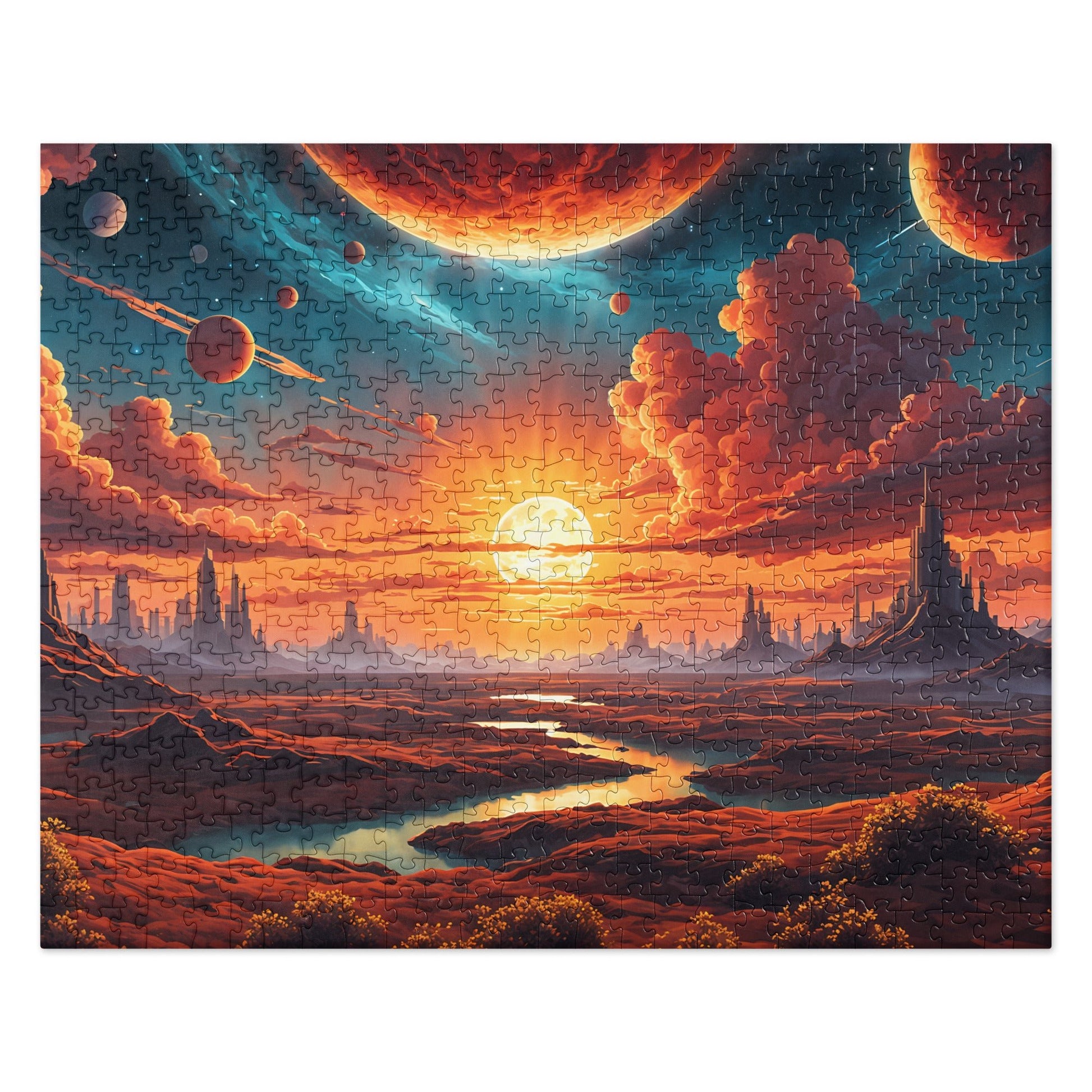 Surreal Sunset Jigsaw Puzzle - Puzzle - Discovery Co.