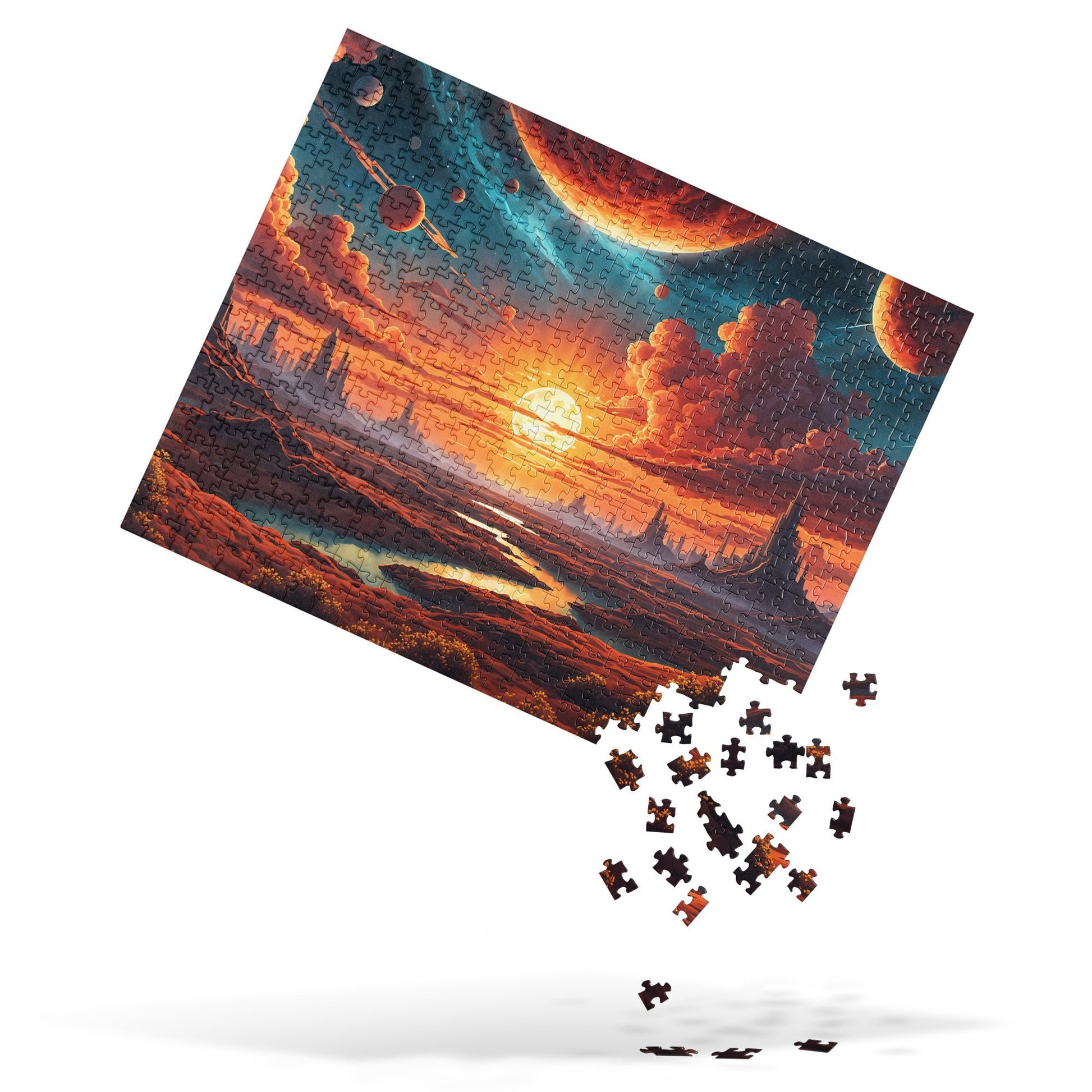 Surreal Sunset Jigsaw Puzzle - Puzzle - Discovery Co.