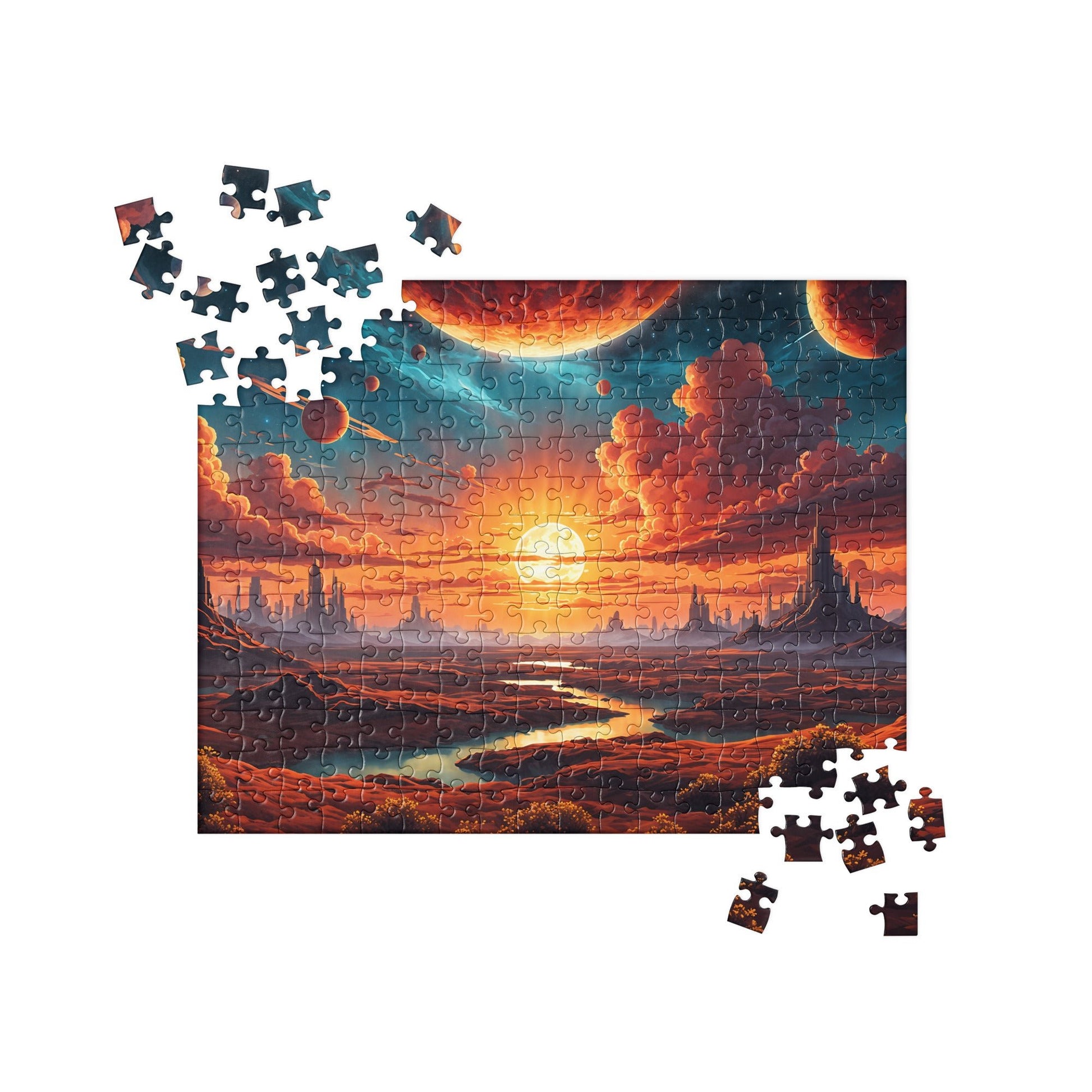Surreal Sunset Jigsaw Puzzle - Puzzle - Discovery Co.