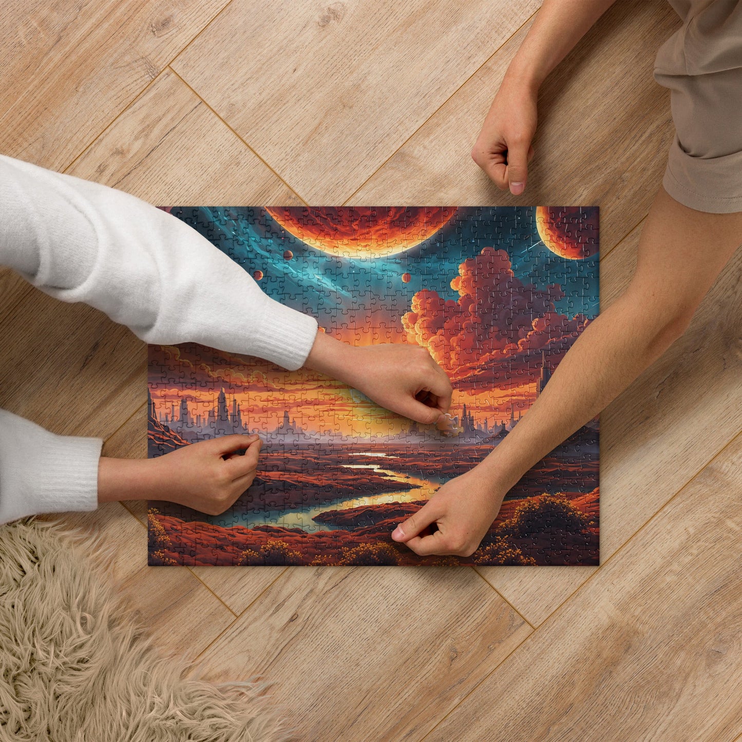 Surreal Sunset Jigsaw Puzzle - Puzzle - Discovery Co.