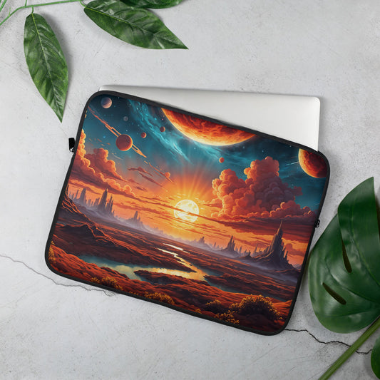 Surreal Sunset Laptop Sleeve - Laptop Cases - Discovery Co.