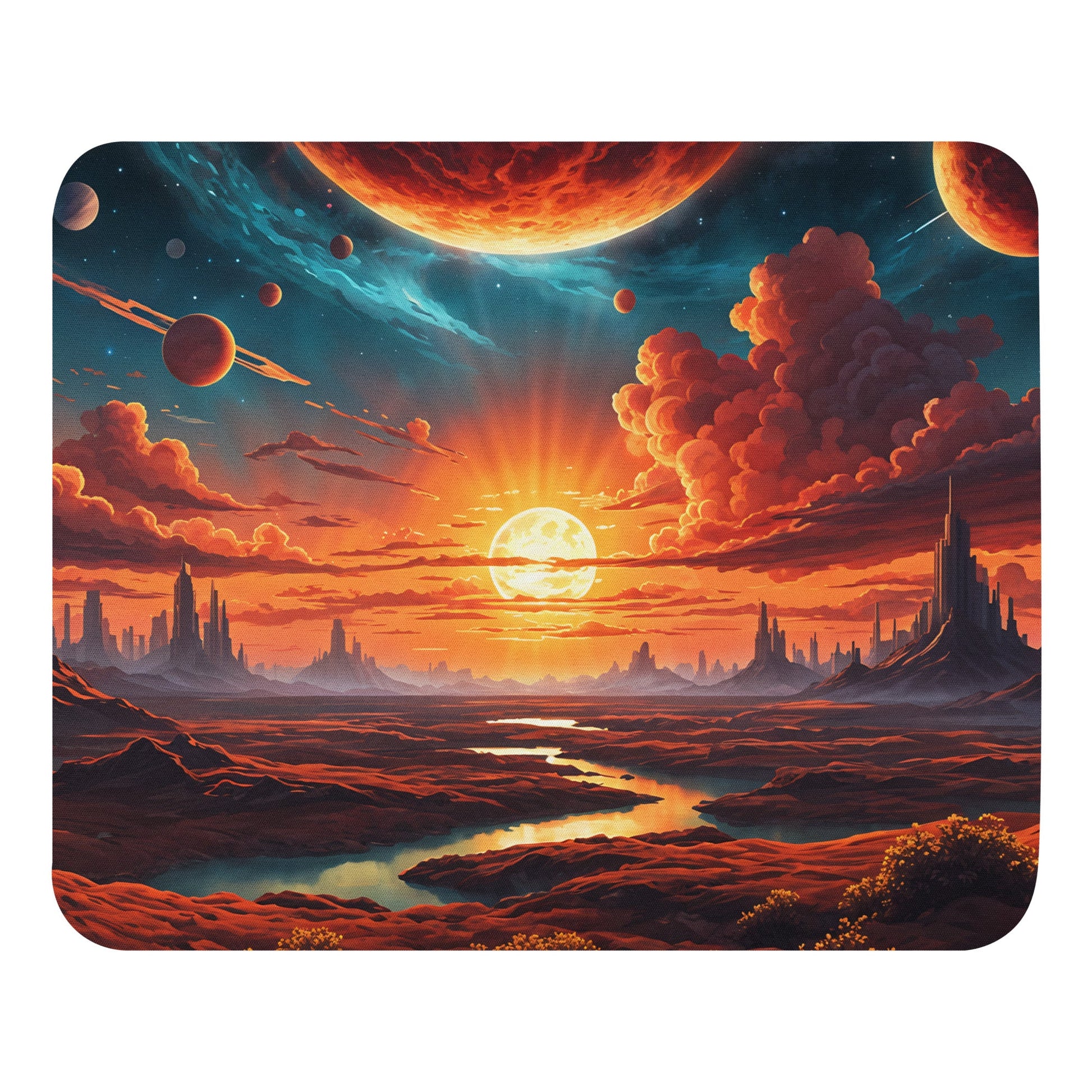 Surreal Sunset Mouse Pad - Mouse Pads - Discovery Co.