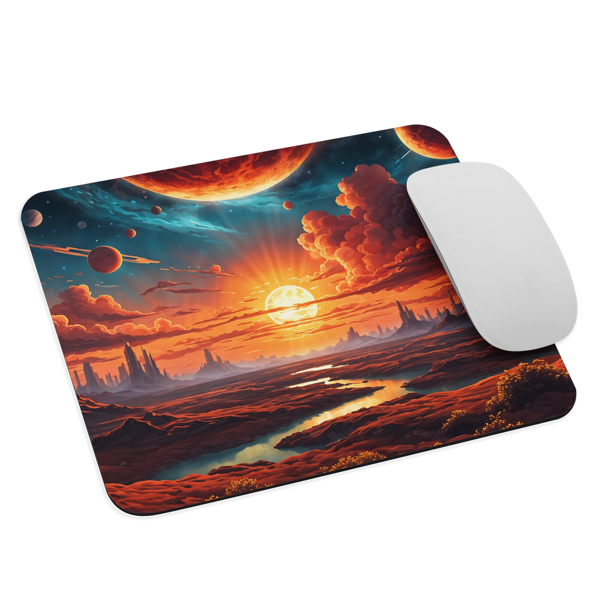 Surreal Sunset Mouse Pad - Mouse Pads - Discovery Co.