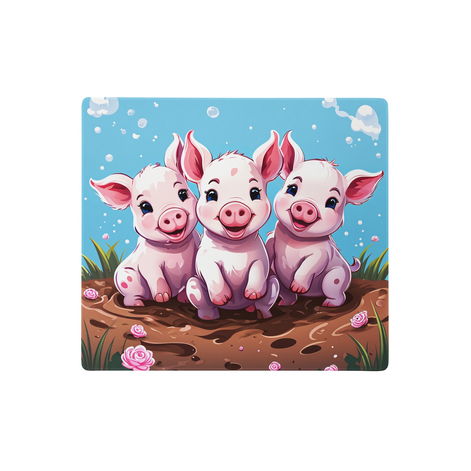 Three Little Pigs Gaming Mouse Pad - Mouse Pads - Discovery Co.