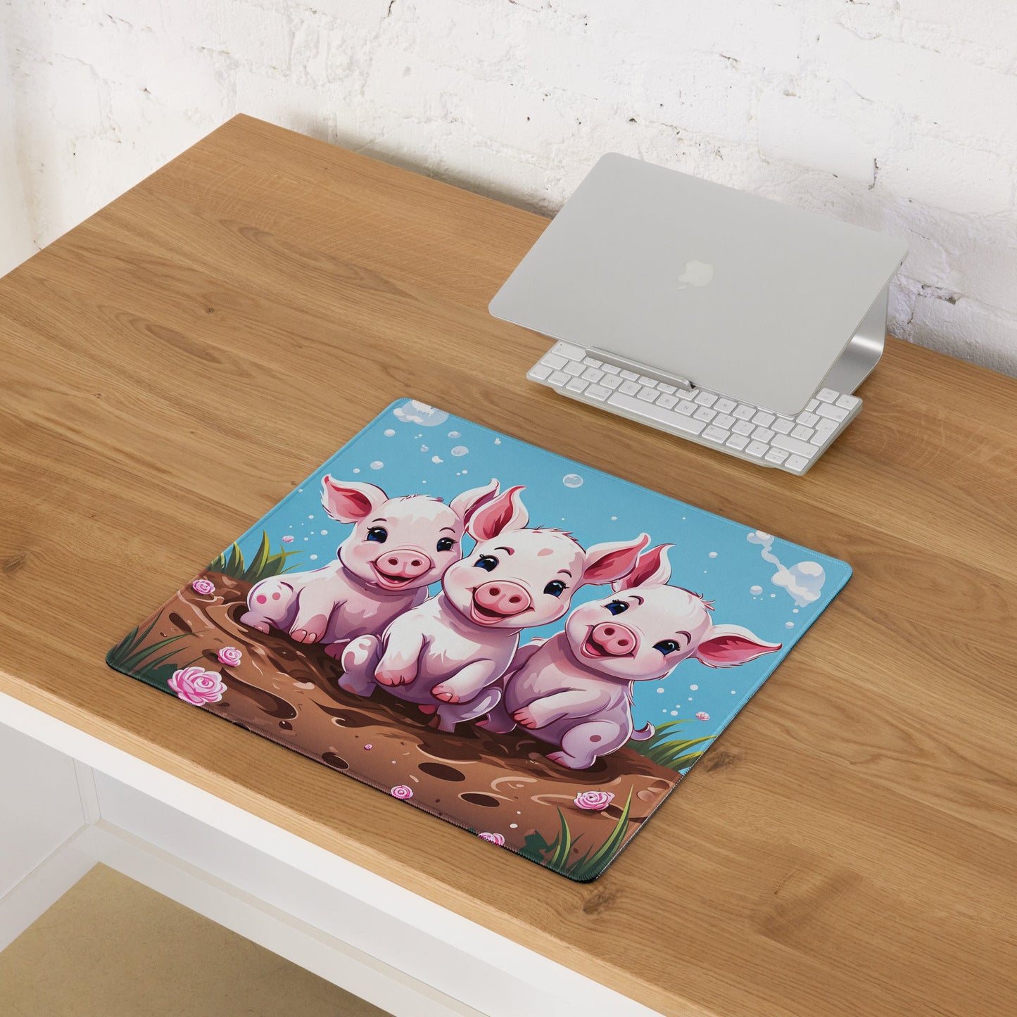 Three Little Pigs Gaming Mouse Pad - Mouse Pads - Discovery Co.