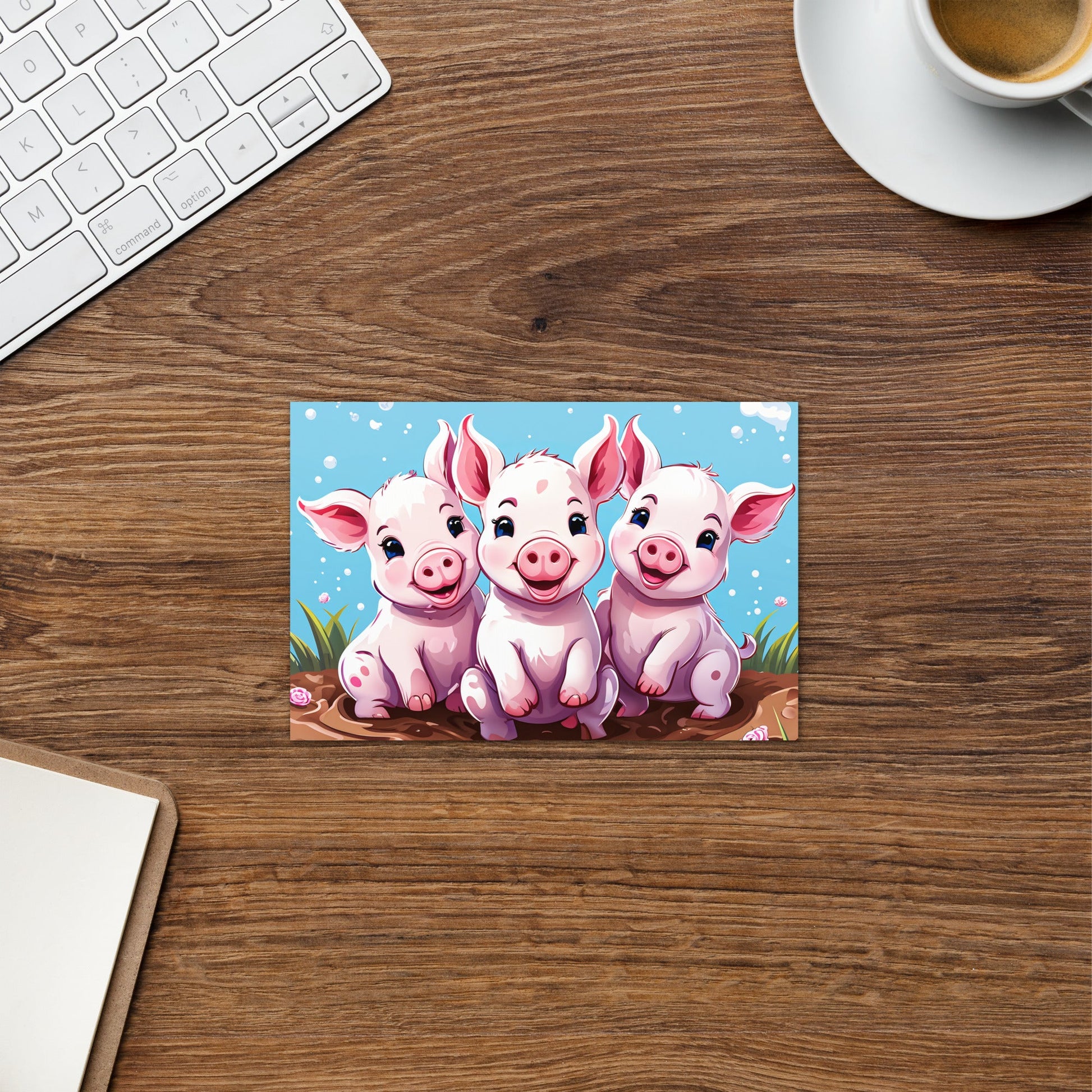 Three Little Pigs Greeting Card - Greeting Card - Discovery Co.