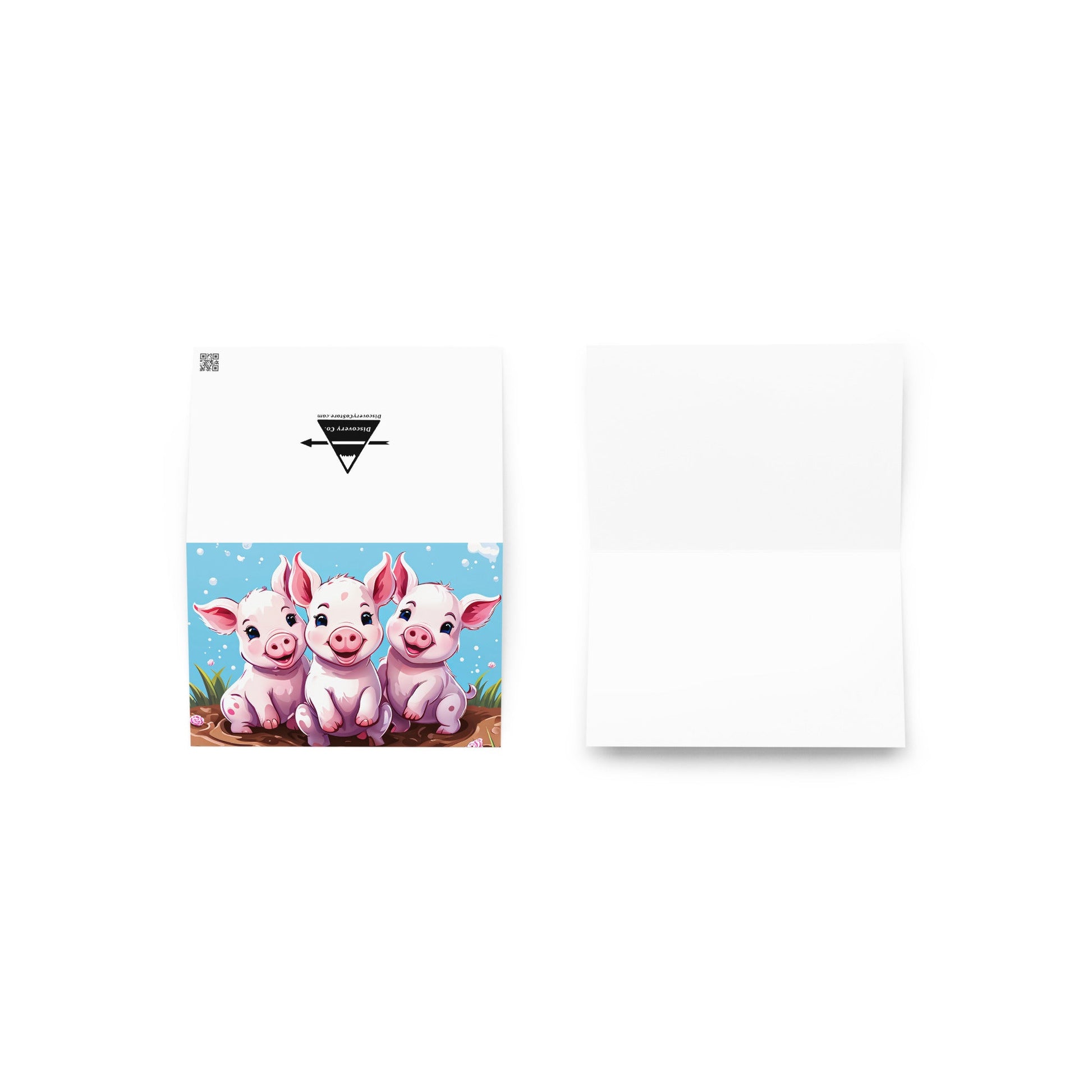 Three Little Pigs Greeting Card - Greeting Card - Discovery Co.