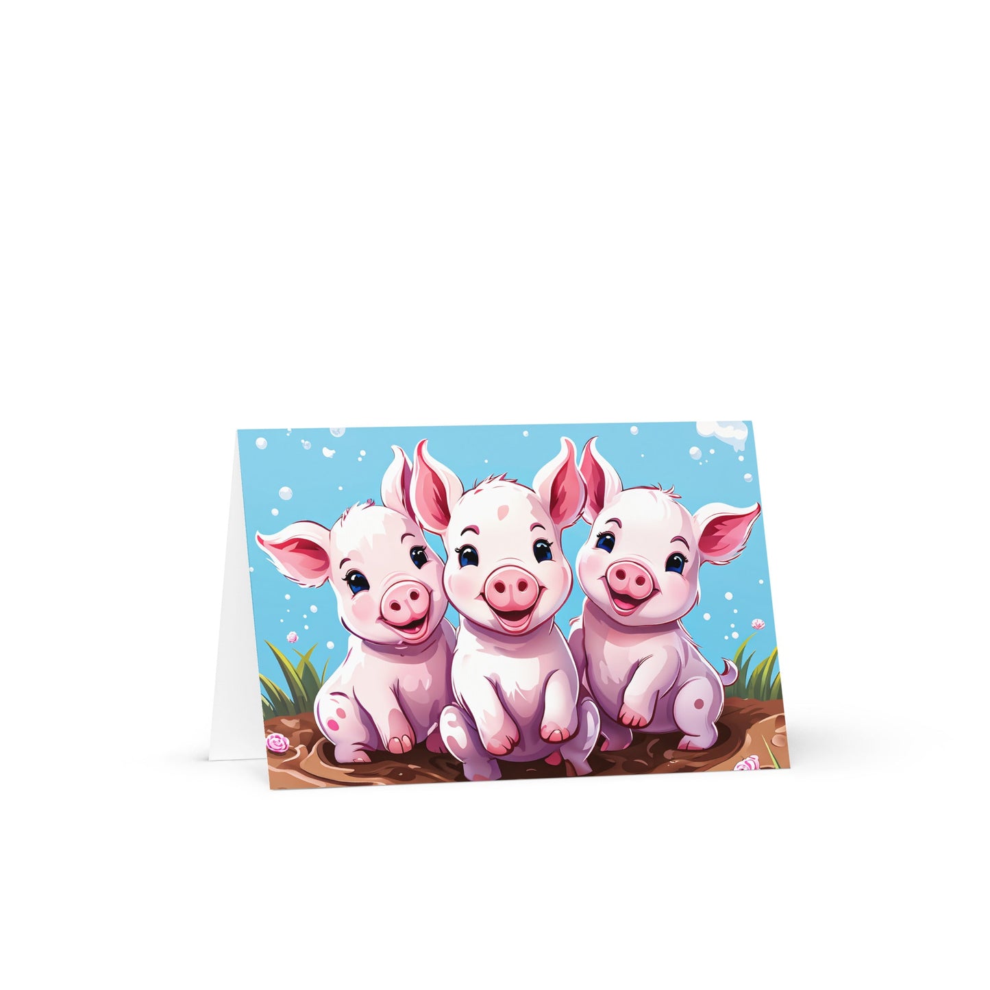 Three Little Pigs Greeting Card - Greeting Card - Discovery Co.