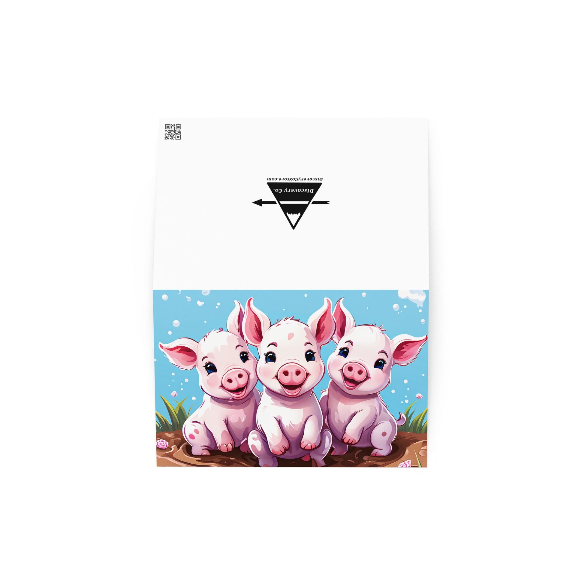 Three Little Pigs Greeting Card - Greeting Card - Discovery Co.