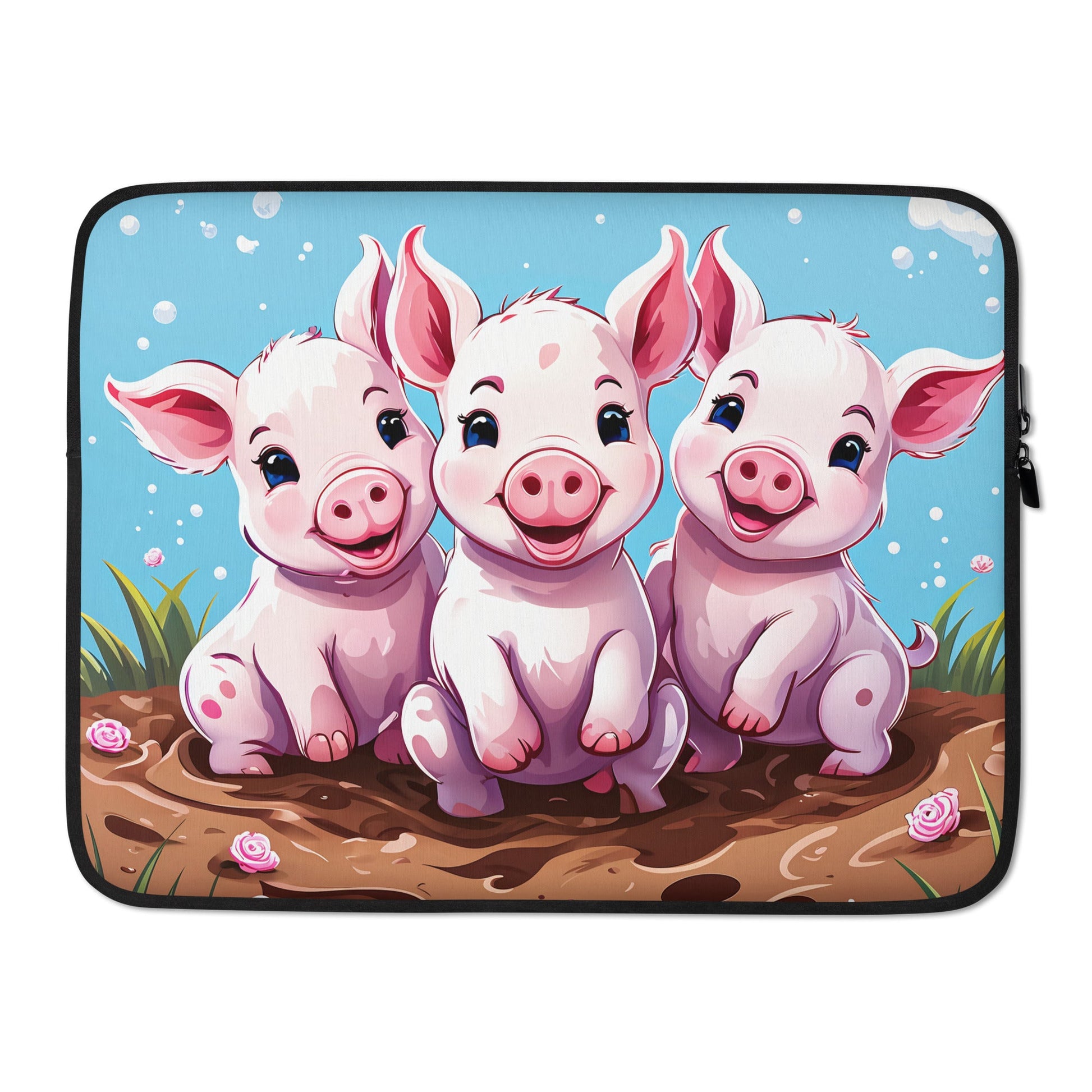 Three Little Pigs Laptop Sleeve - Laptop Cases - Discovery Co.