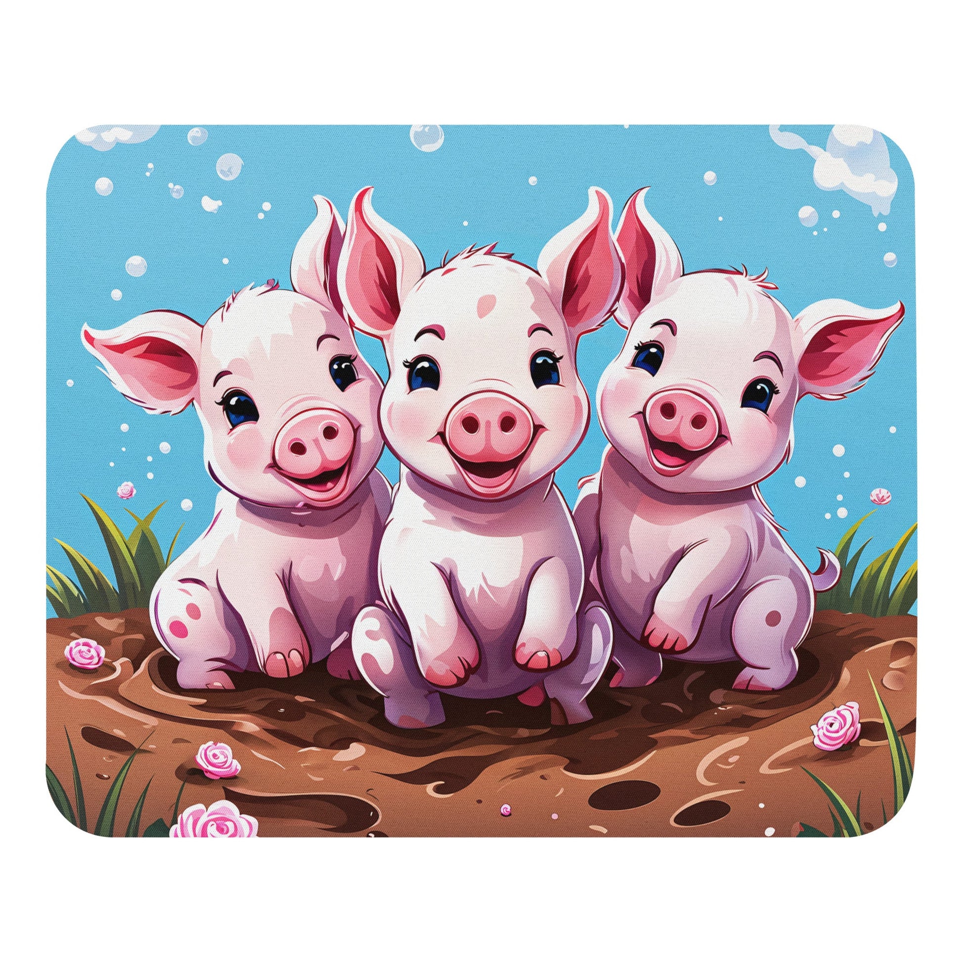 Three Little Pigs Mouse Pad - Discovery Co.