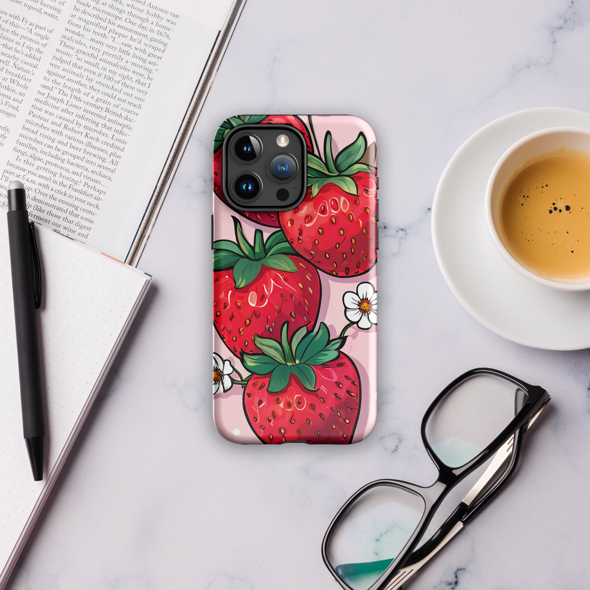 Strawberry Tough Case For iPhone® - Phone Case - Discovery Co.