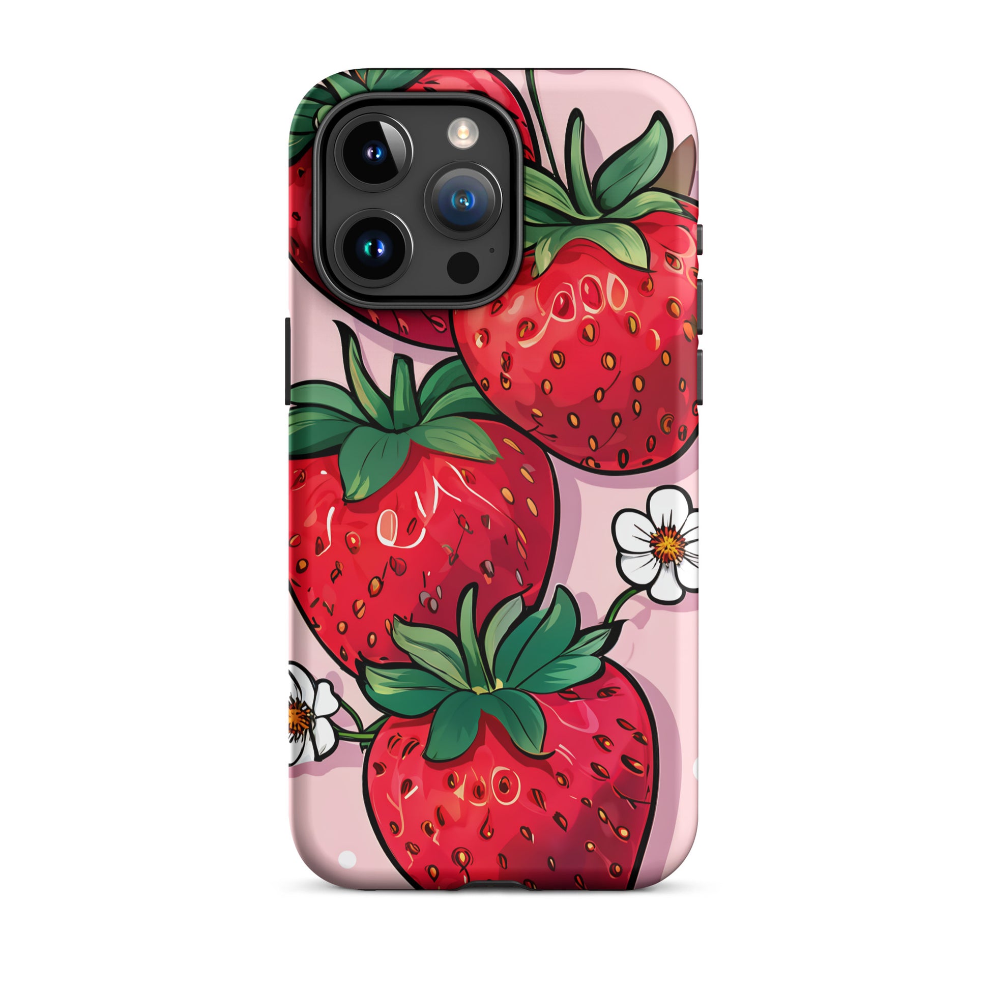 Strawberry Tough Case For iPhone® - Phone Case - Discovery Co.